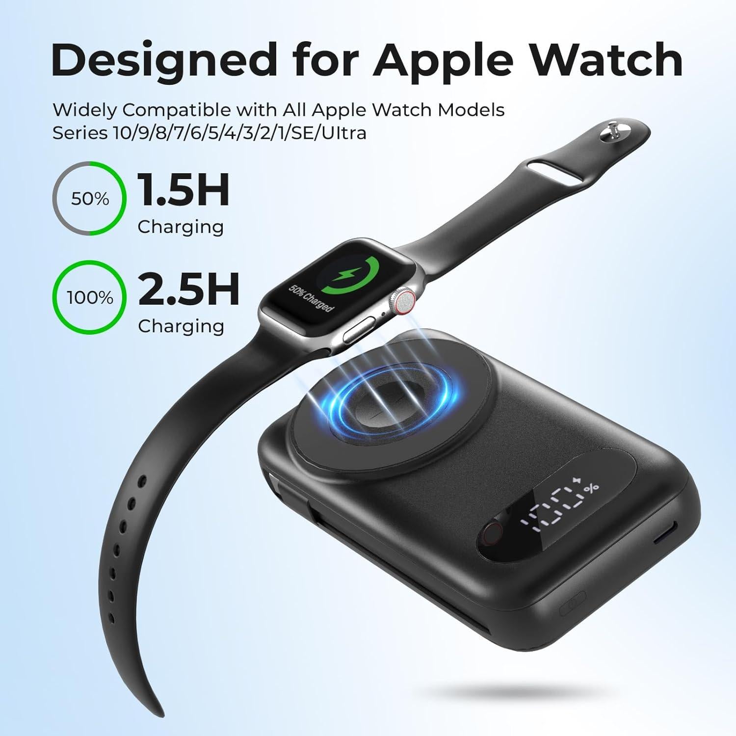 Cargador Portátil Magnético 26800mAh para iPhone y Android