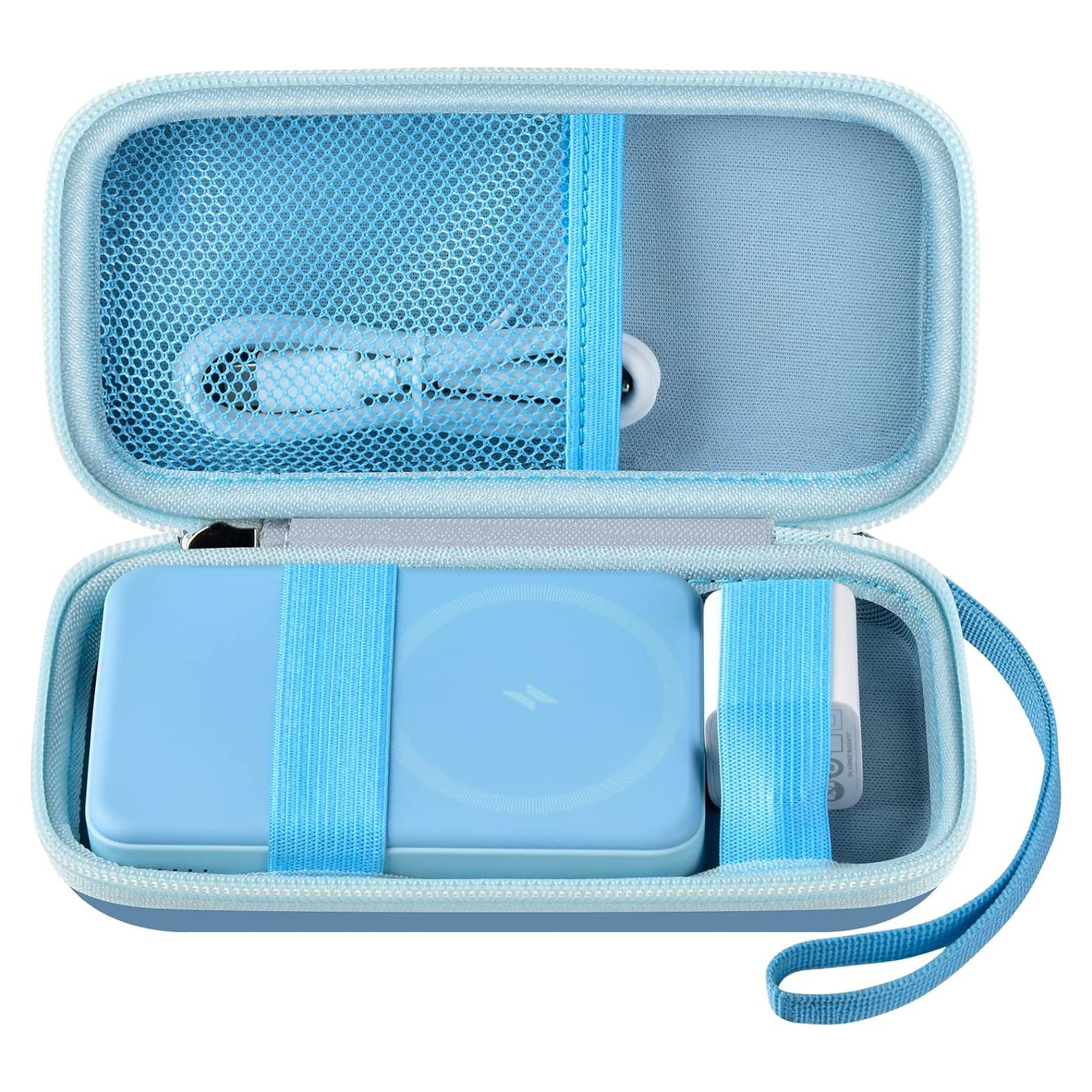 Funda Casmilee para Batería Anker 10,000mAh Inalámbrica Azul
