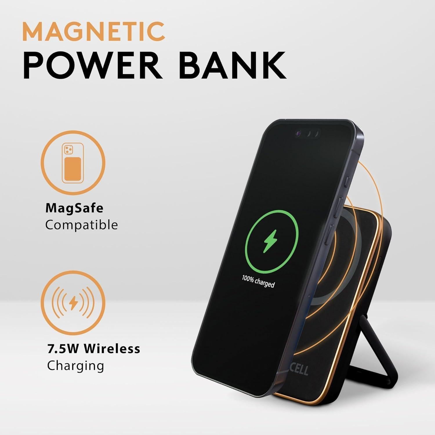 Batería Portátil Duracell Micro 5 | 5000mAh | Carga Inalámbrica