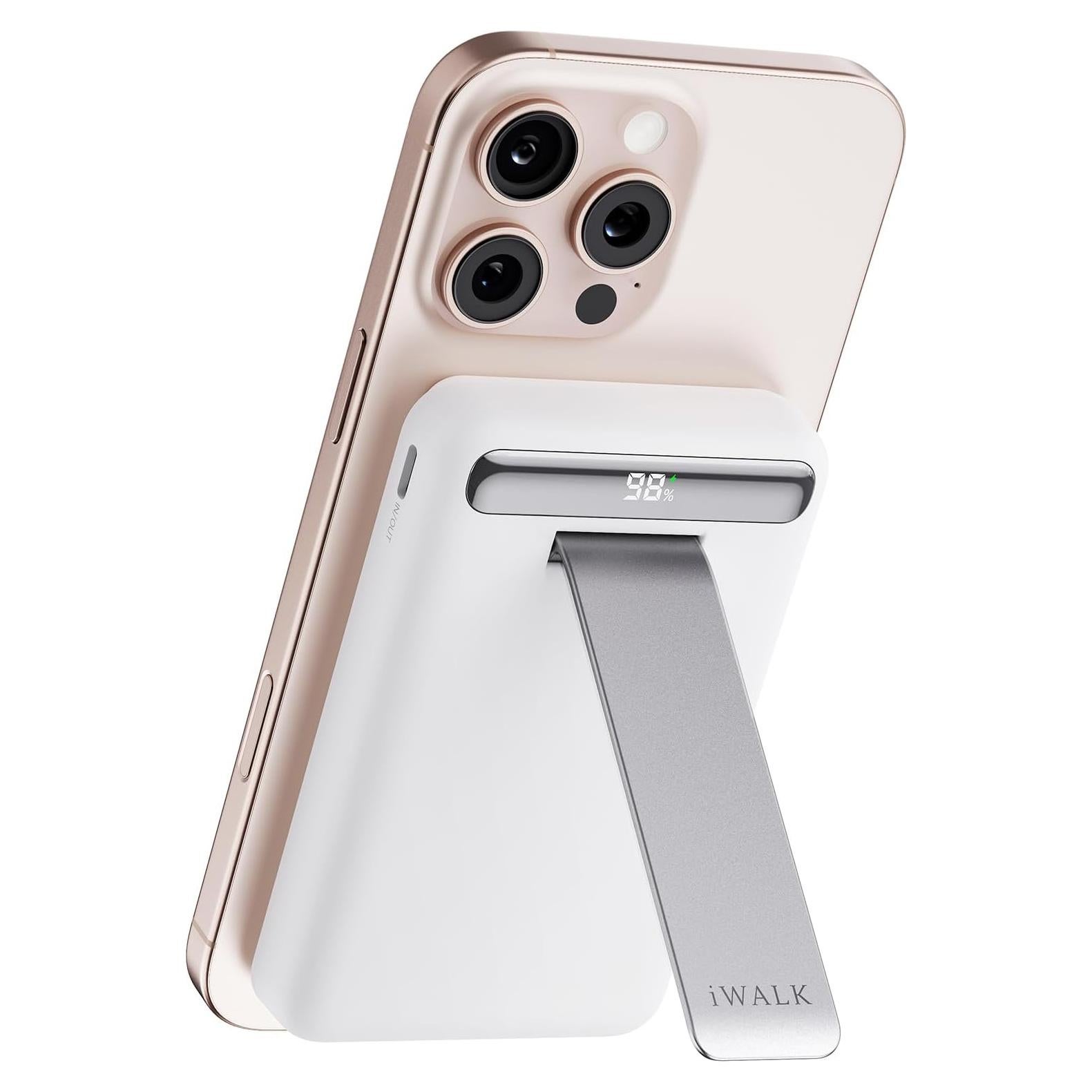 Batería Portátil Inalámbrica iWALK Qi2 10000mAh 15W Carga Rápida