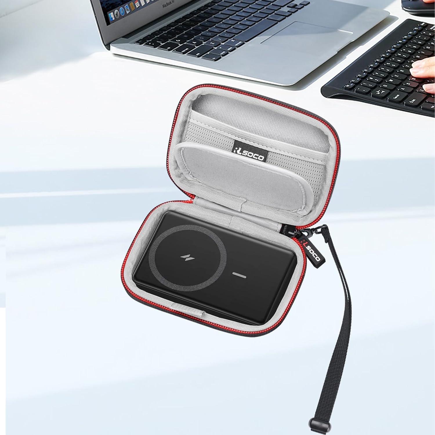 Funda RLSOCO para Power Bank Anker MagGo 10,000mAh Negra