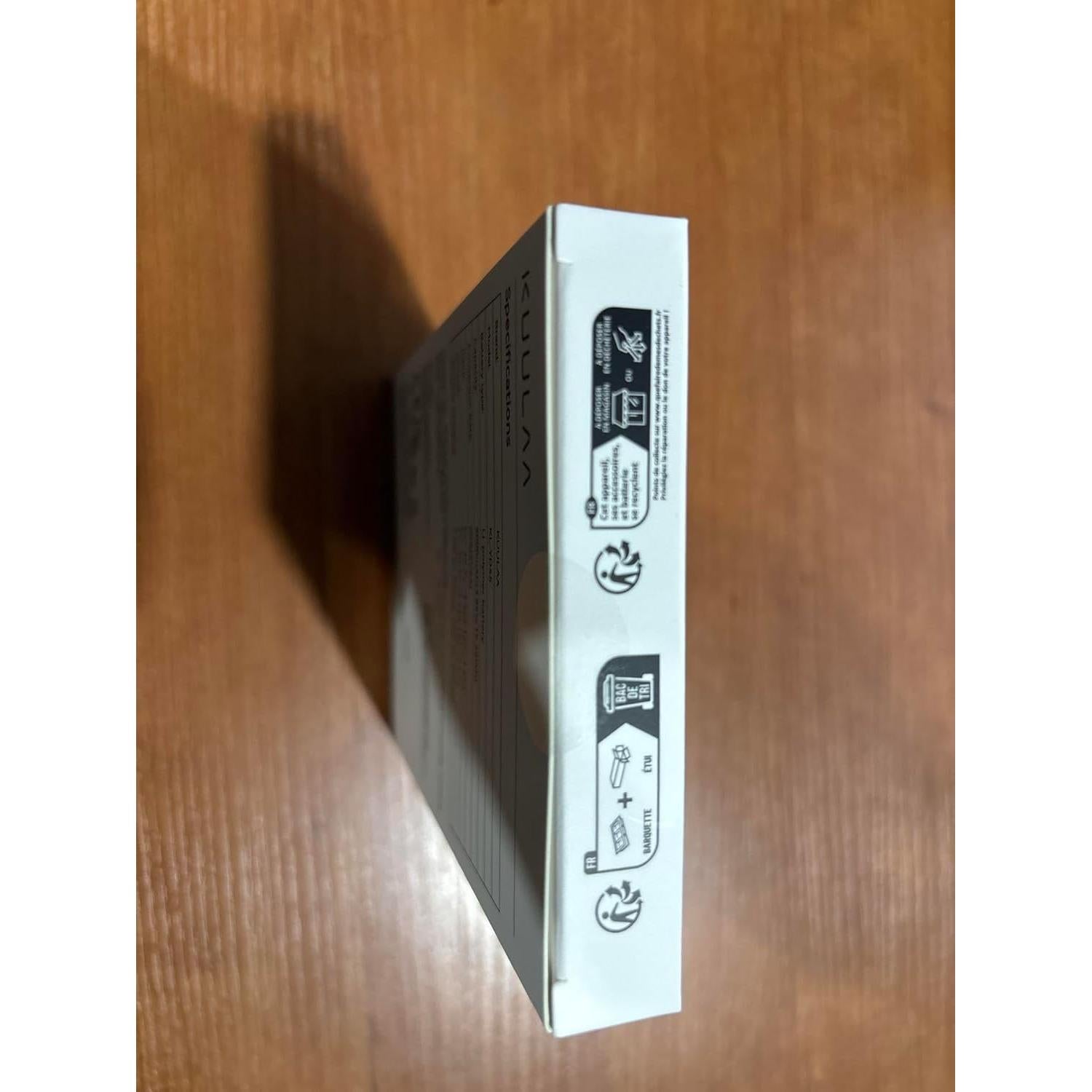 Banco de Energía Inalámbrico Kuulaa 5000mAh MagSafe Titanio