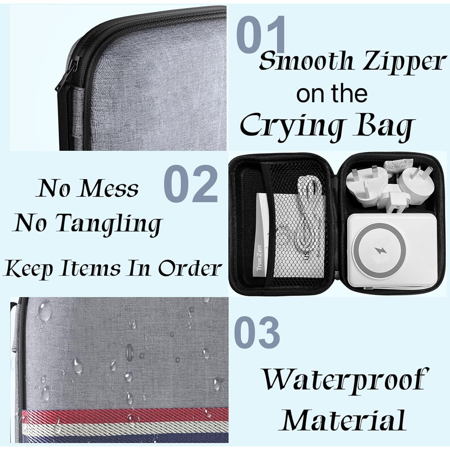 Banco de Poder Magnético 10000mAh QK para iPhone y Samsung