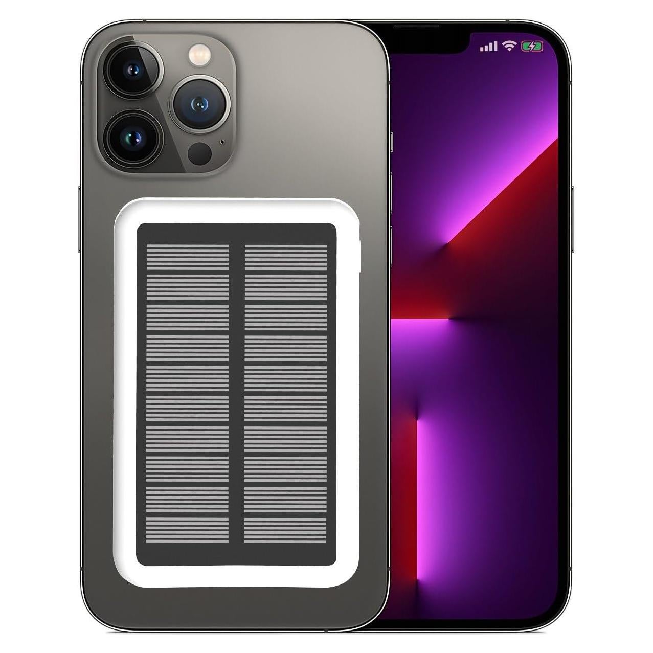 Banco de Energía Solar Magnético 10000 mAh - Carga Rápida Inalámbrica