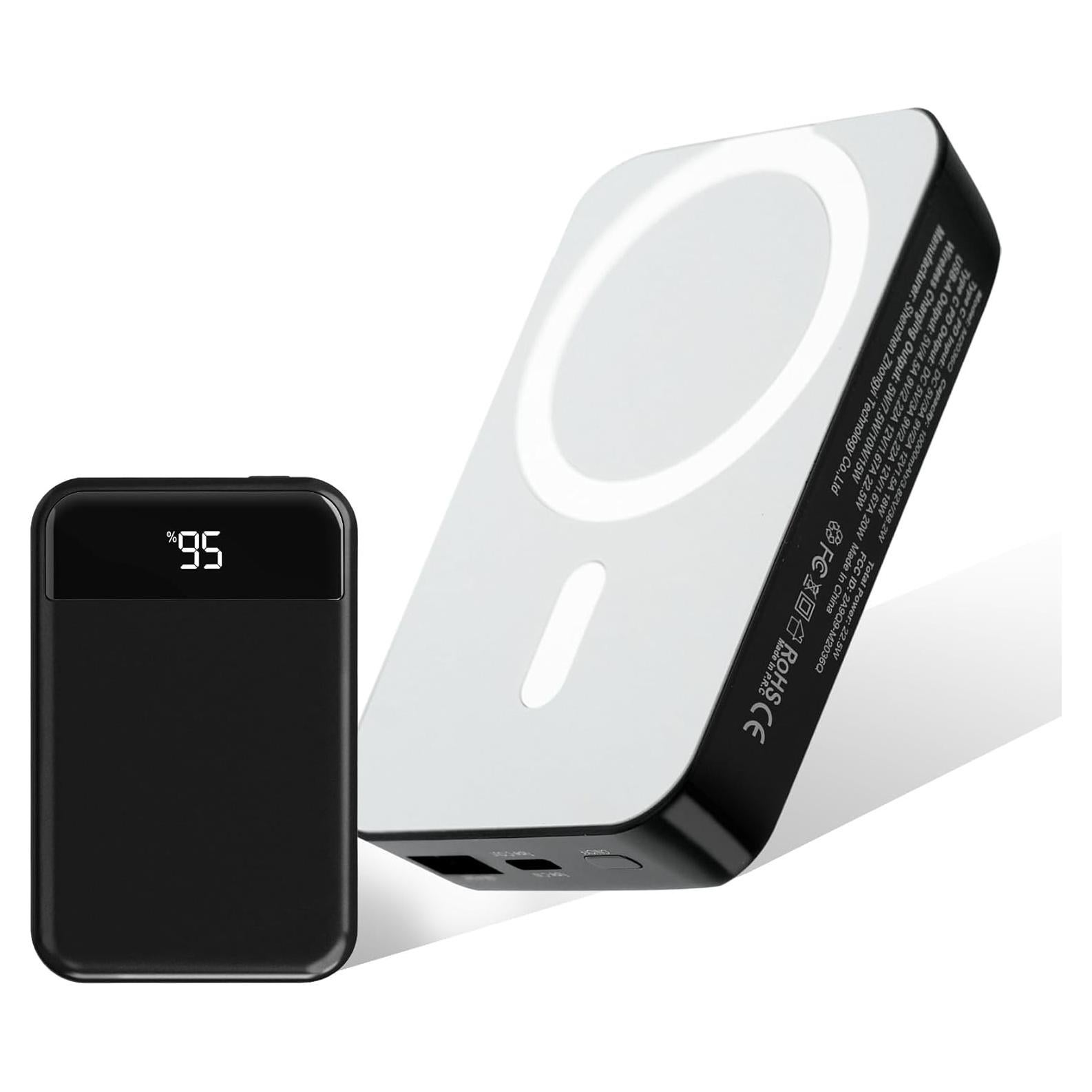 Banco de Poder Inalámbrico 10000mAh VOL2GO Carga Rápida