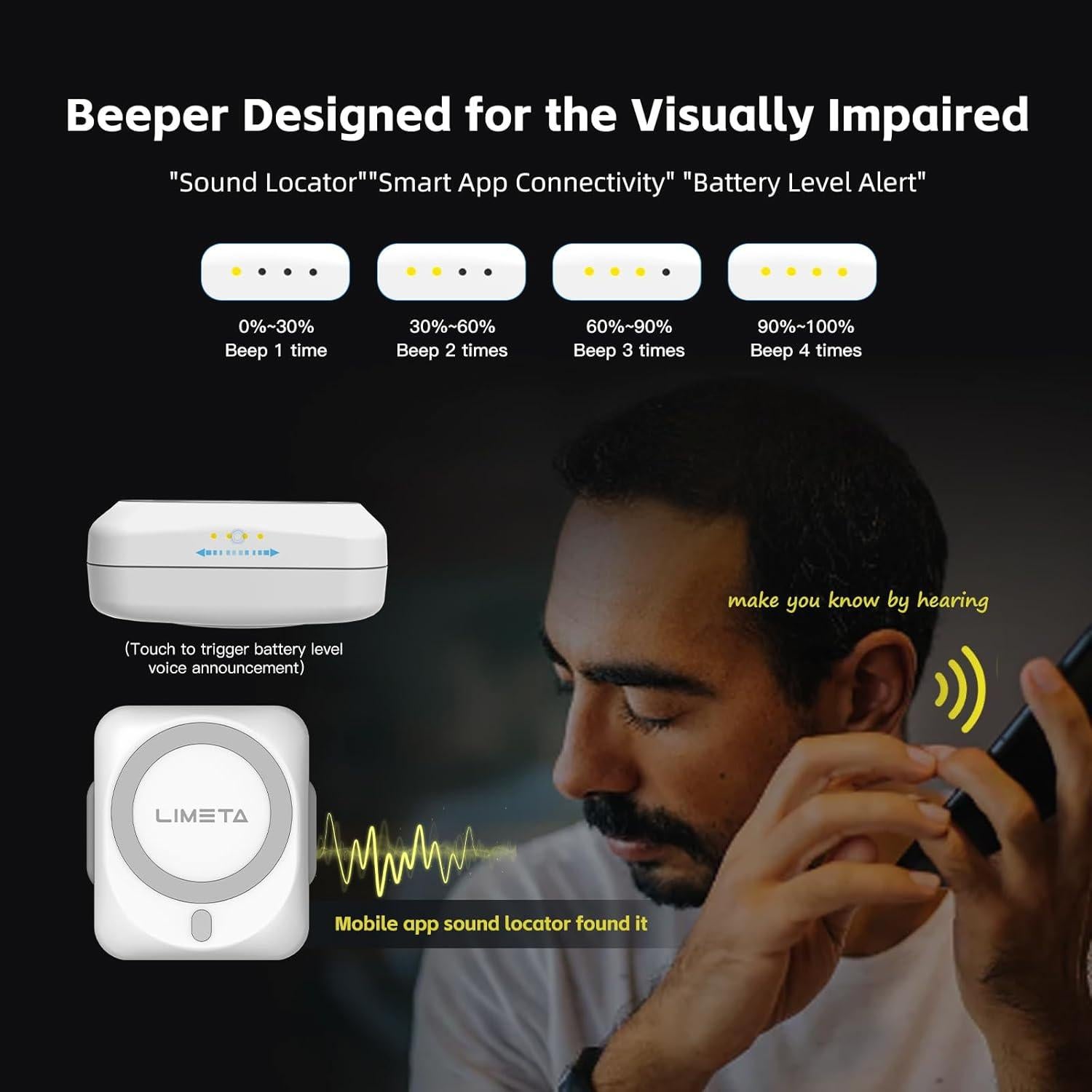 Batería Externa Magnética 7000mAh LIMETA Carga Rápida