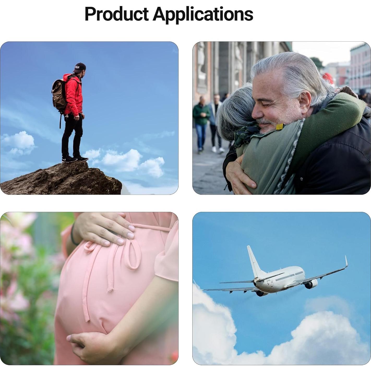 Oxímetro de Pulso ESPOO con Pantalla LED y 2 Pilas AAA