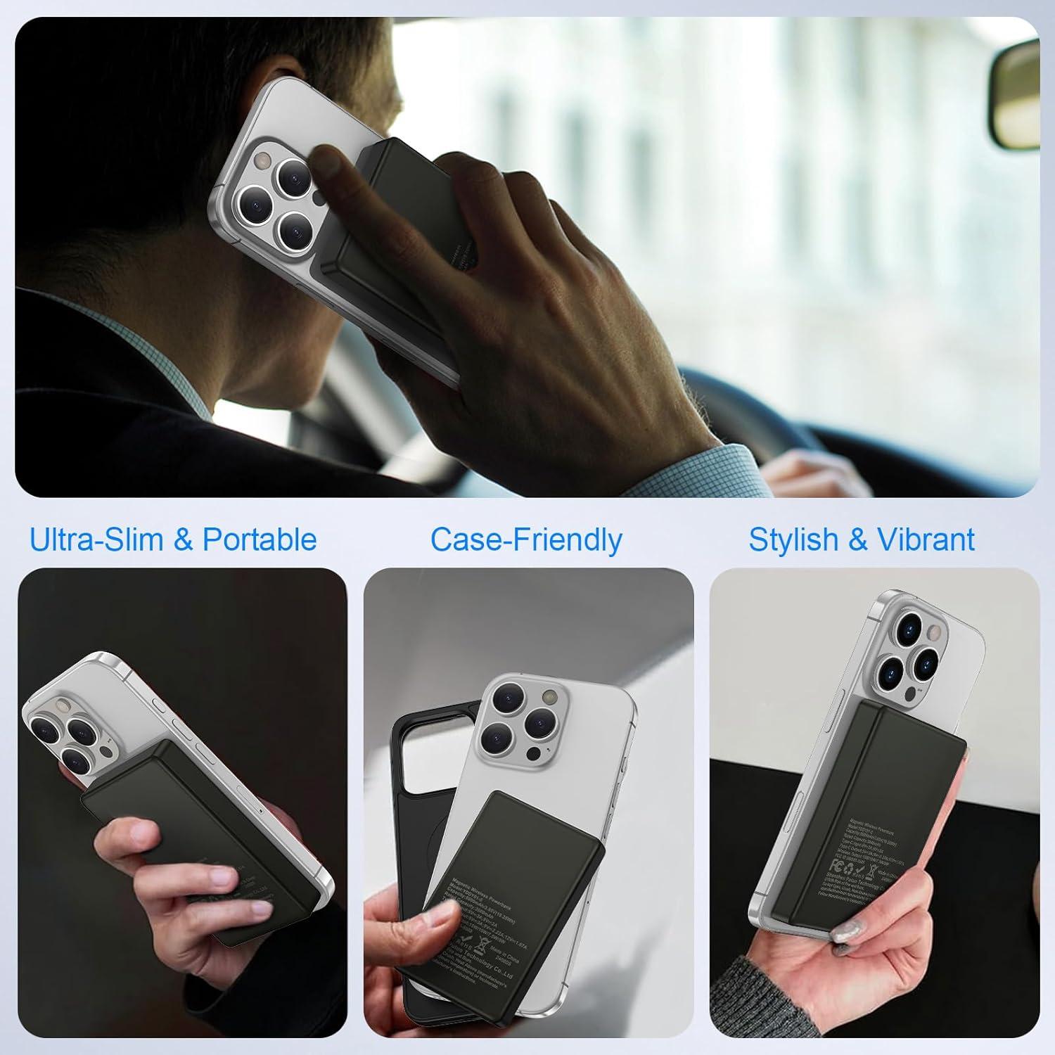 Cargador Portátil Inalámbrico 10000mAh Samsung iPhone 20W