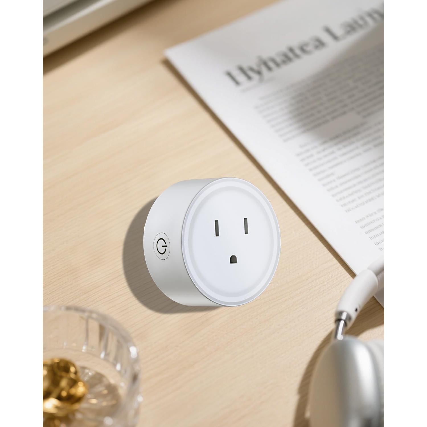 Enchufe Inteligente WiFi DoHome Control Remoto 2 Unidades