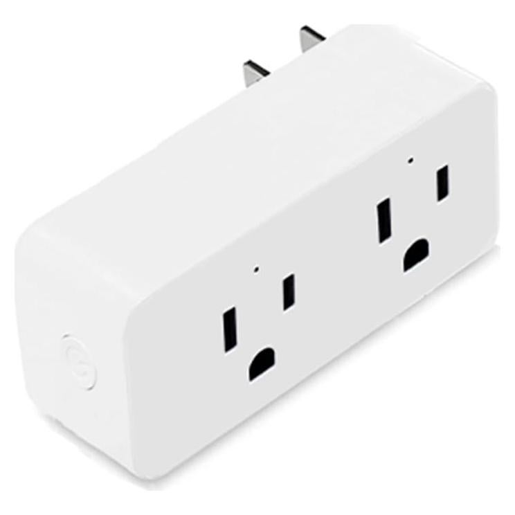 Enchufe Inteligente Doble Ewelink 16A Control App Alexa