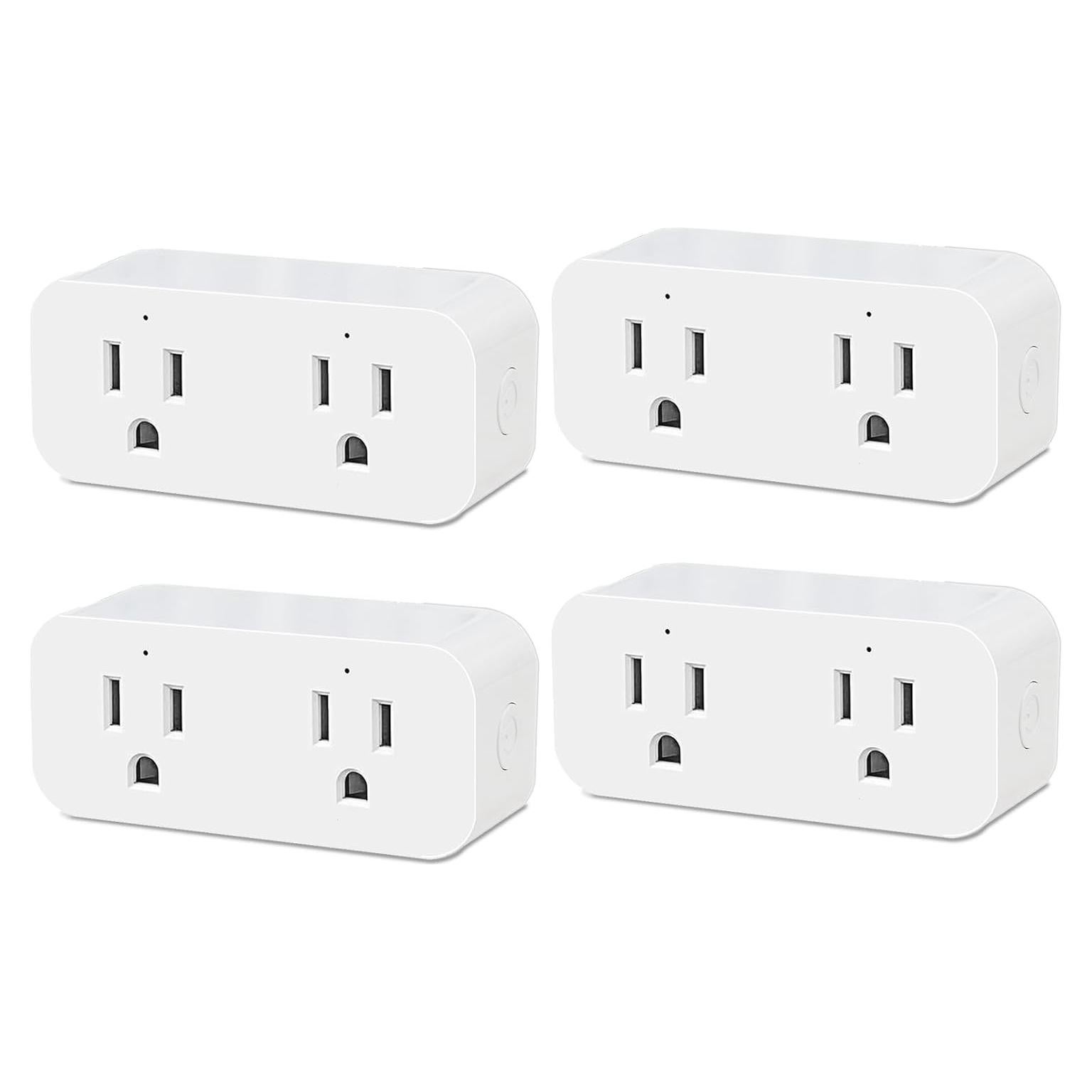 Enchufe Inteligente QIACHIP 16A 2000W 4 Paquetes Control Remoto