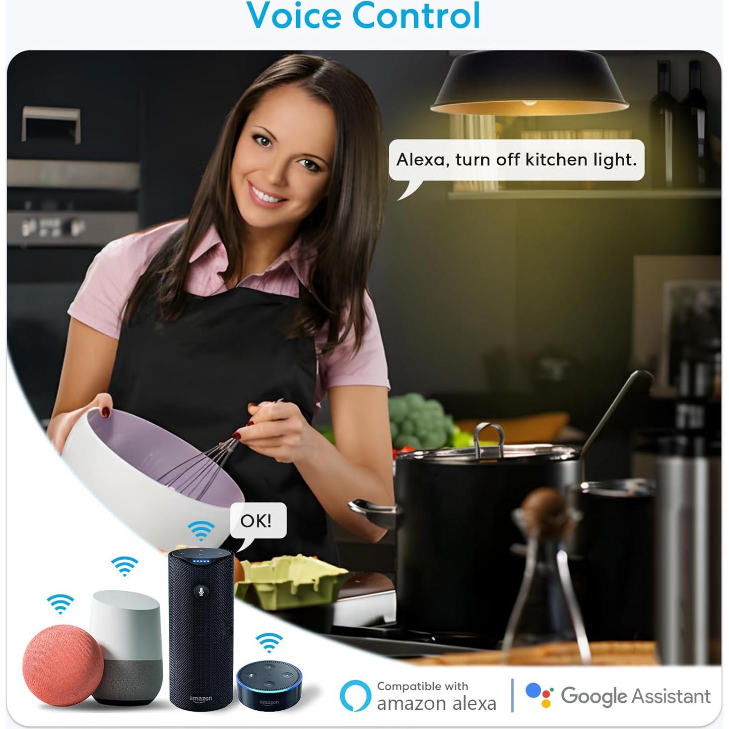 Adaptador Socket Bombilla LED Inteligente LoraTap E26 30W