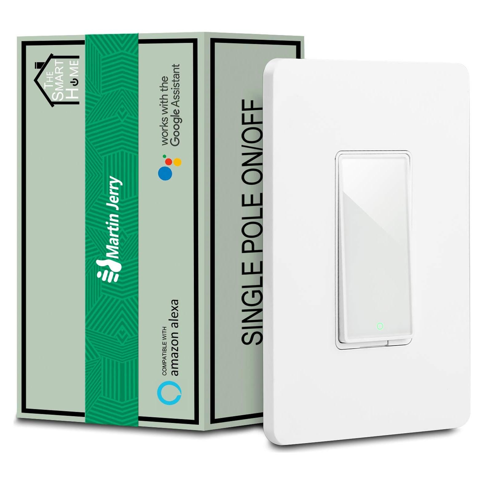 Interruptor Inteligente Martin Jerry MJ-S01 WiFi 2.4G Neutro
