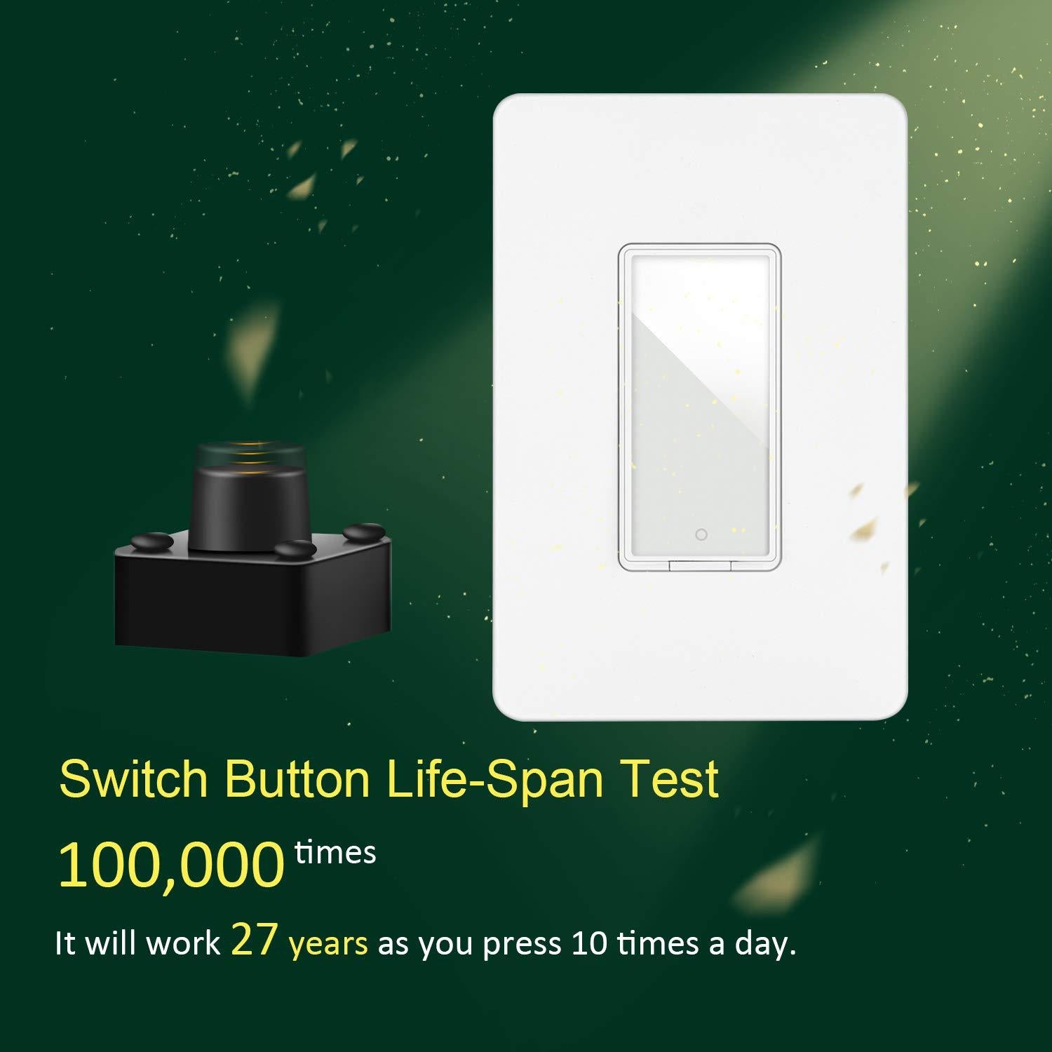 Interruptor Inteligente Martin Jerry MJ-S01 WiFi 2.4G Neutro