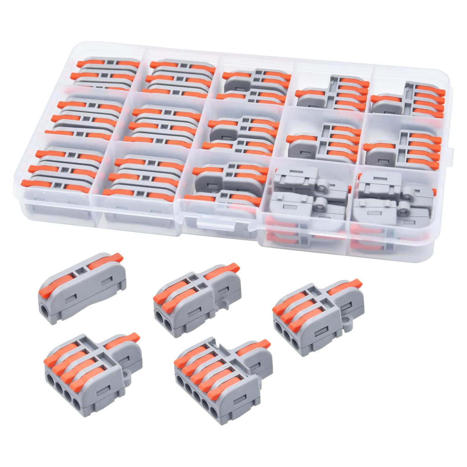 Kit de Conectores Eléctricos XALXMAW 32 Pcs 24-12 AWG