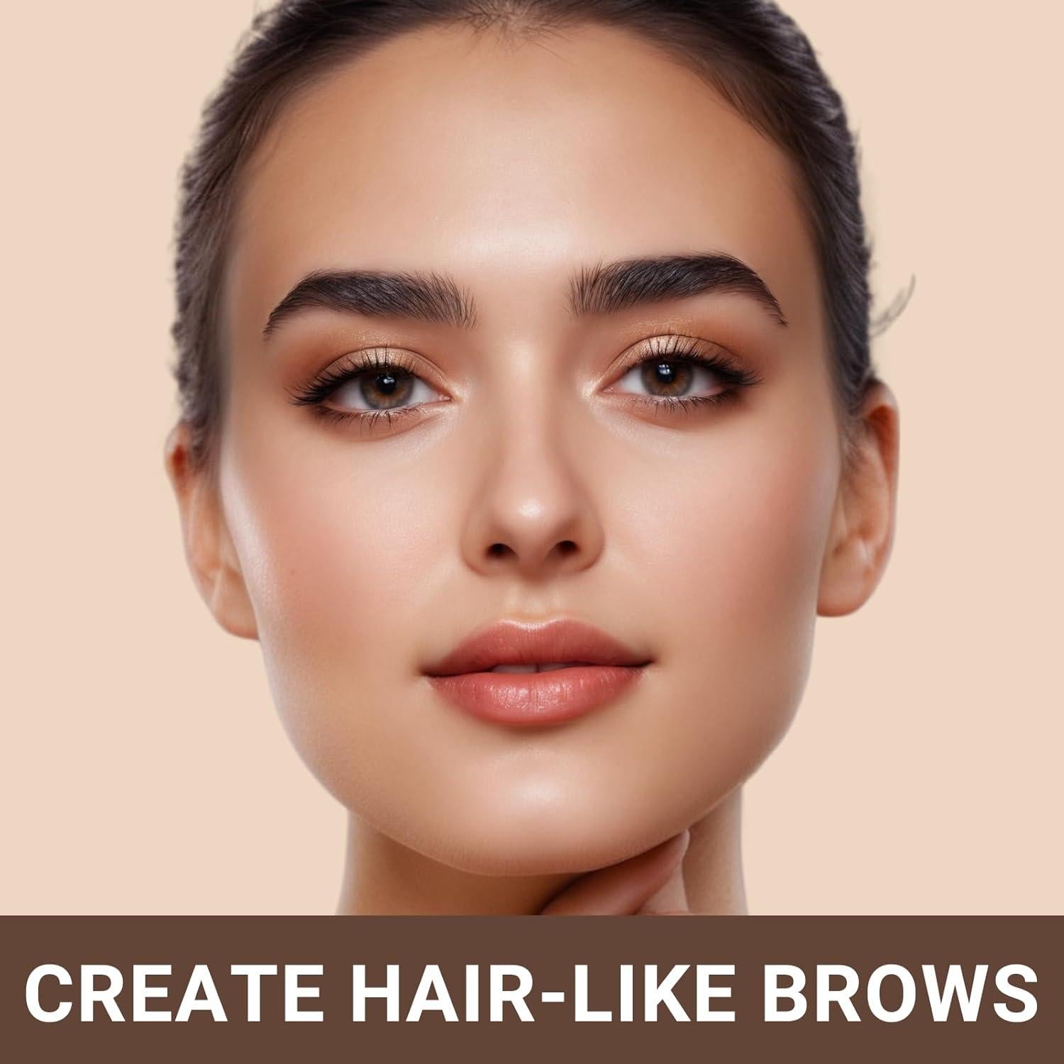 Lápiz de Cejas iMethod Marrón Negro - Microblading a Prueba de Agua