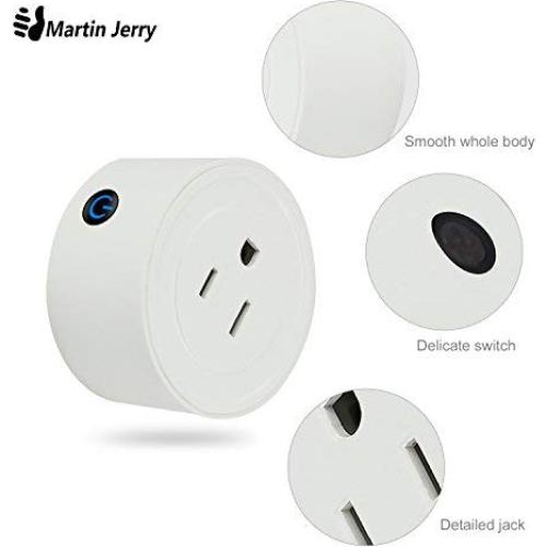 Mini Enchufe Inteligente GL Compatible con Alexa y Google Home - Paquete de 4