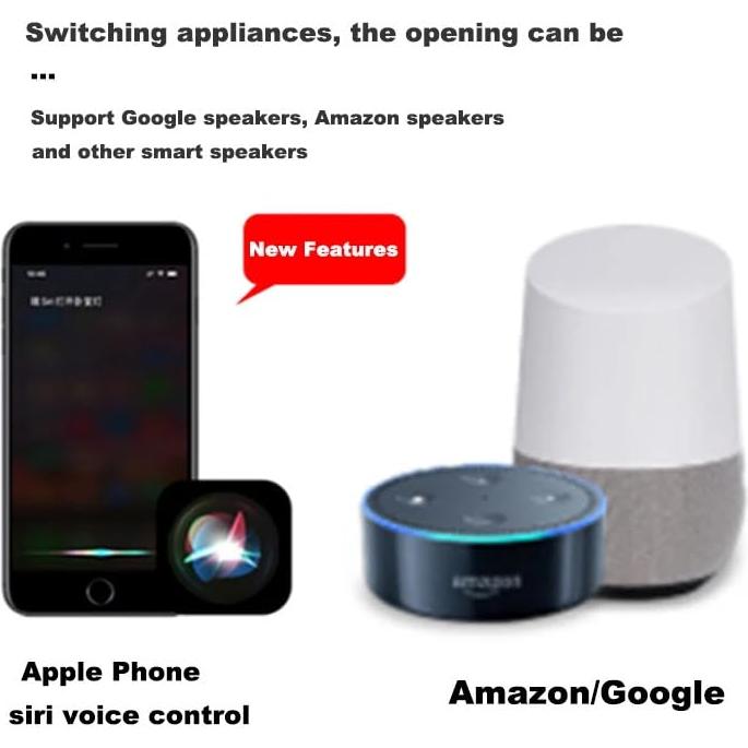 Portalámparas Inteligente QIACHIP Wi-Fi E26 E27 Control Remoto