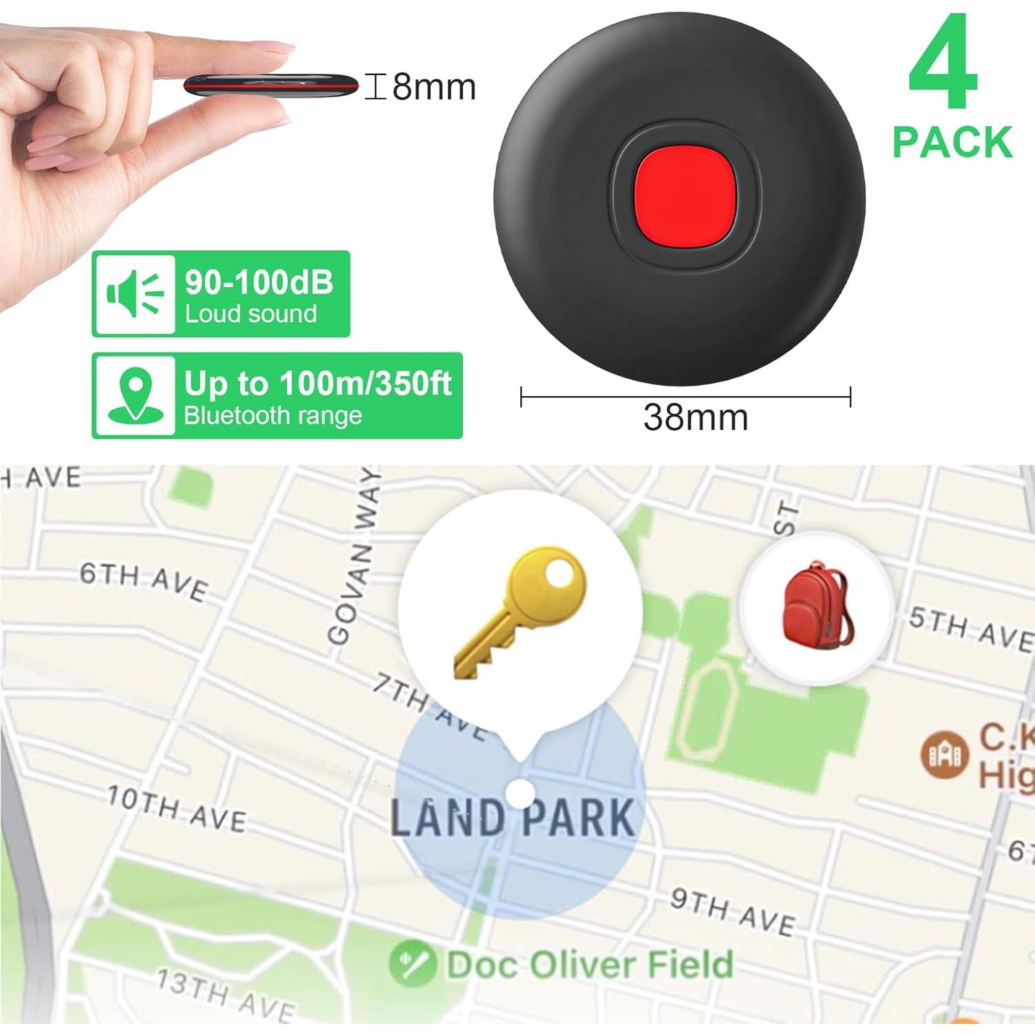 Localizador Bluetooth Air Tracker 4 Pack IP68 - Fortunepro