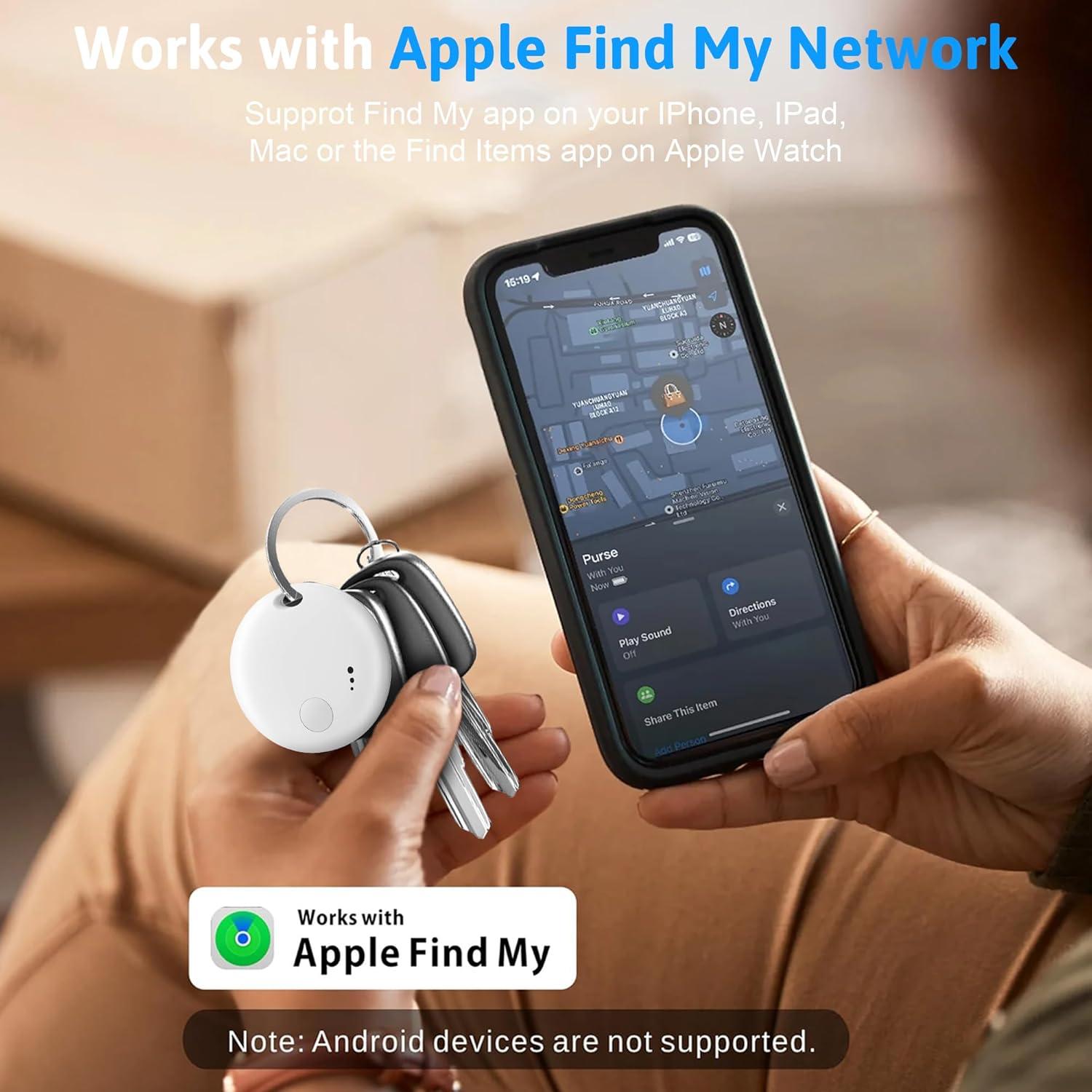 Rastreador Bluetooth Fortunepro Tag, Localizador de Llaves y Artículos