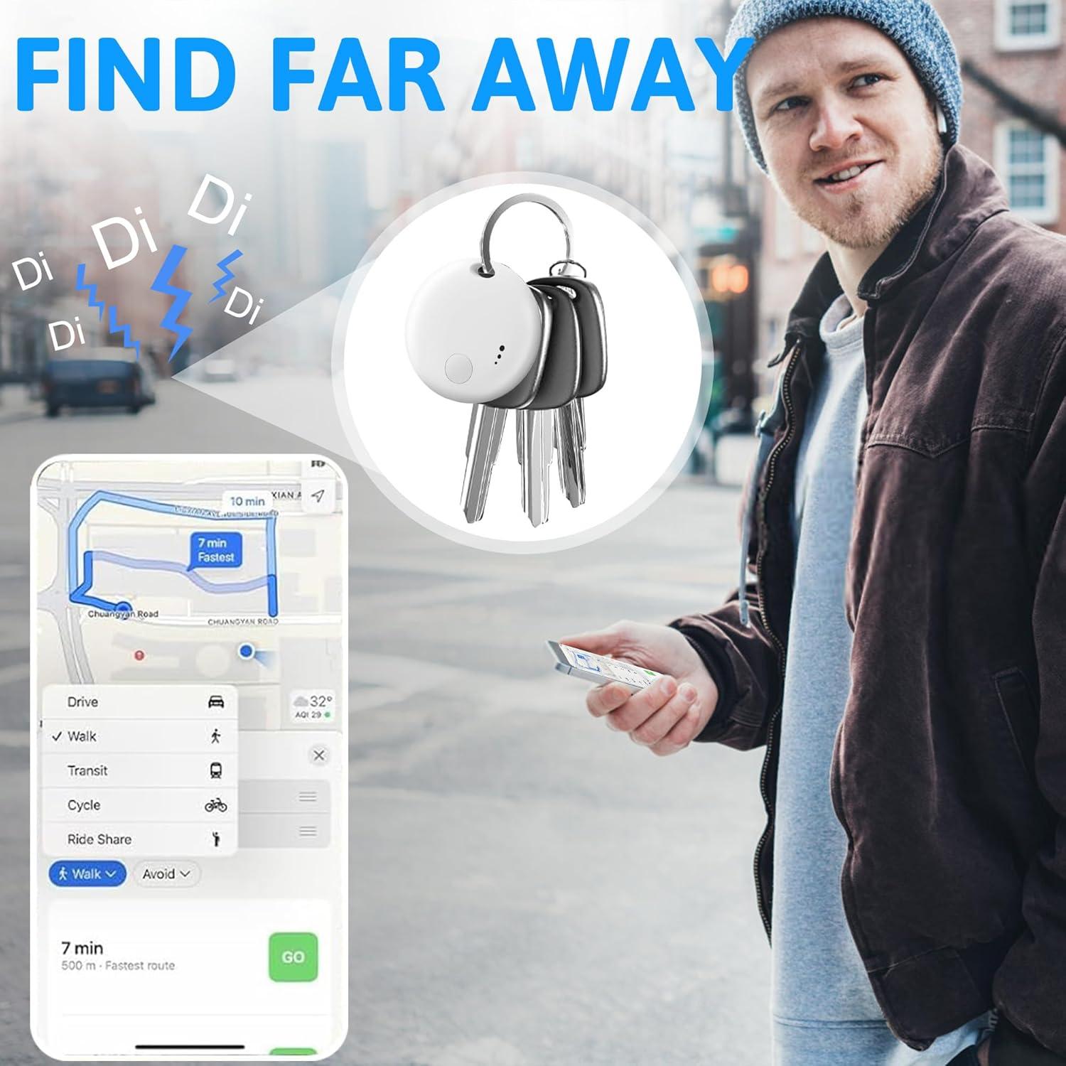 Rastreador Bluetooth Fortunepro Tag, Localizador de Llaves y Artículos