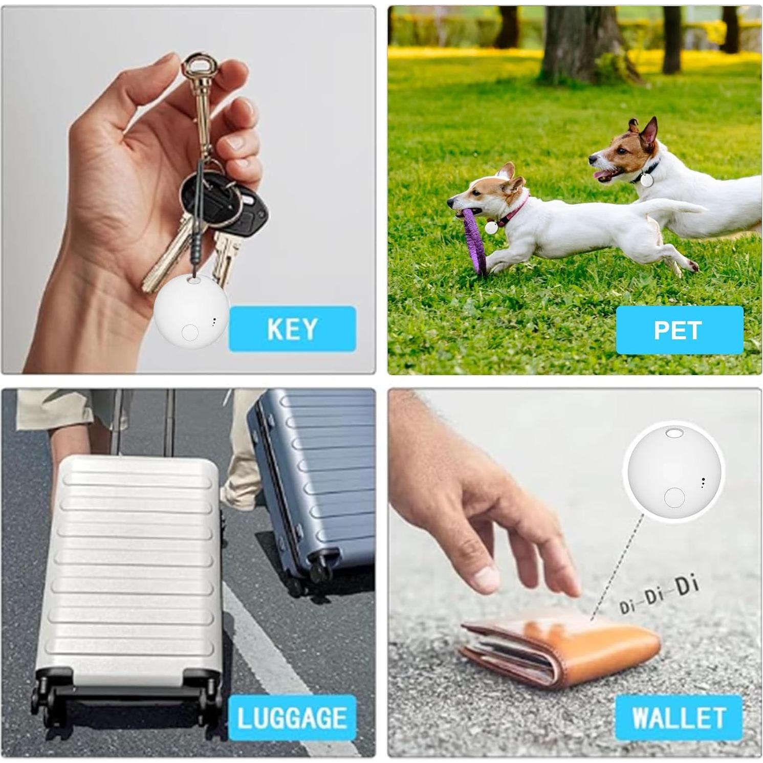 Rastreador Bluetooth Fortunepro Tag, Localizador de Llaves y Artículos