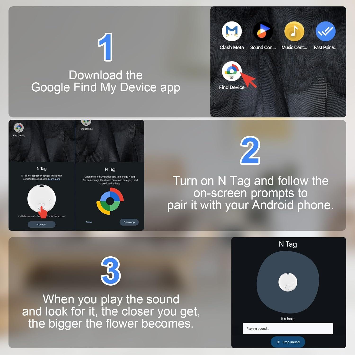 Rastreador Bluetooth Fortunepro para Android - Localizador de Llaves