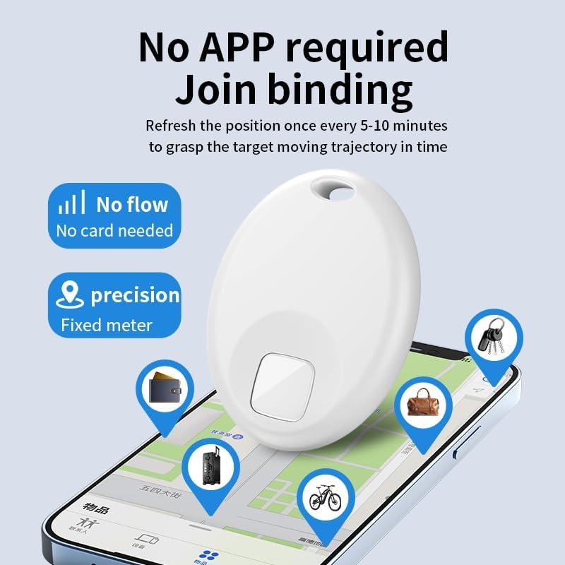 Etiquetas de Rastreo Bluetooth Tuya 1 Paquete IP67 Blanco