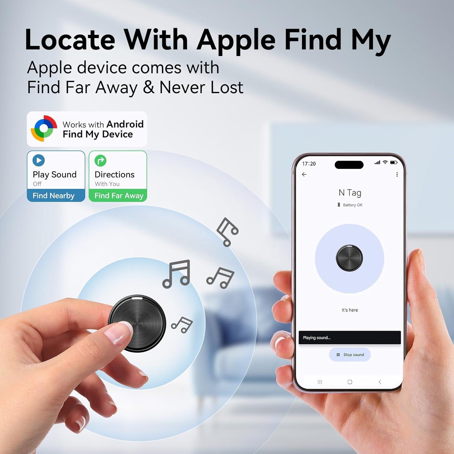 Rastreador Bluetooth Inteligente GLOBELEC 4Pack Android