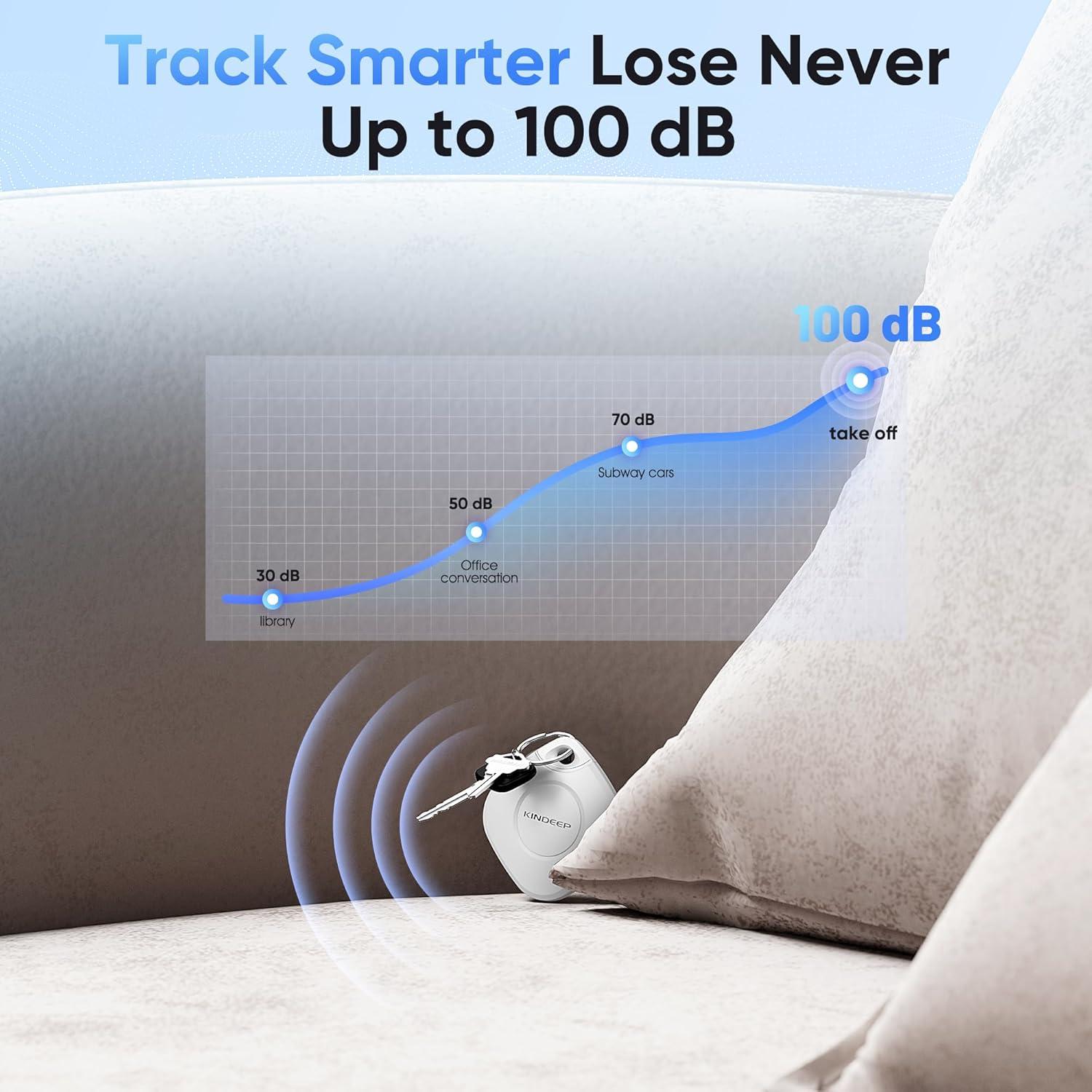 Rastreador Bluetooth KINDEEP para Llaves y Equipaje - iOS