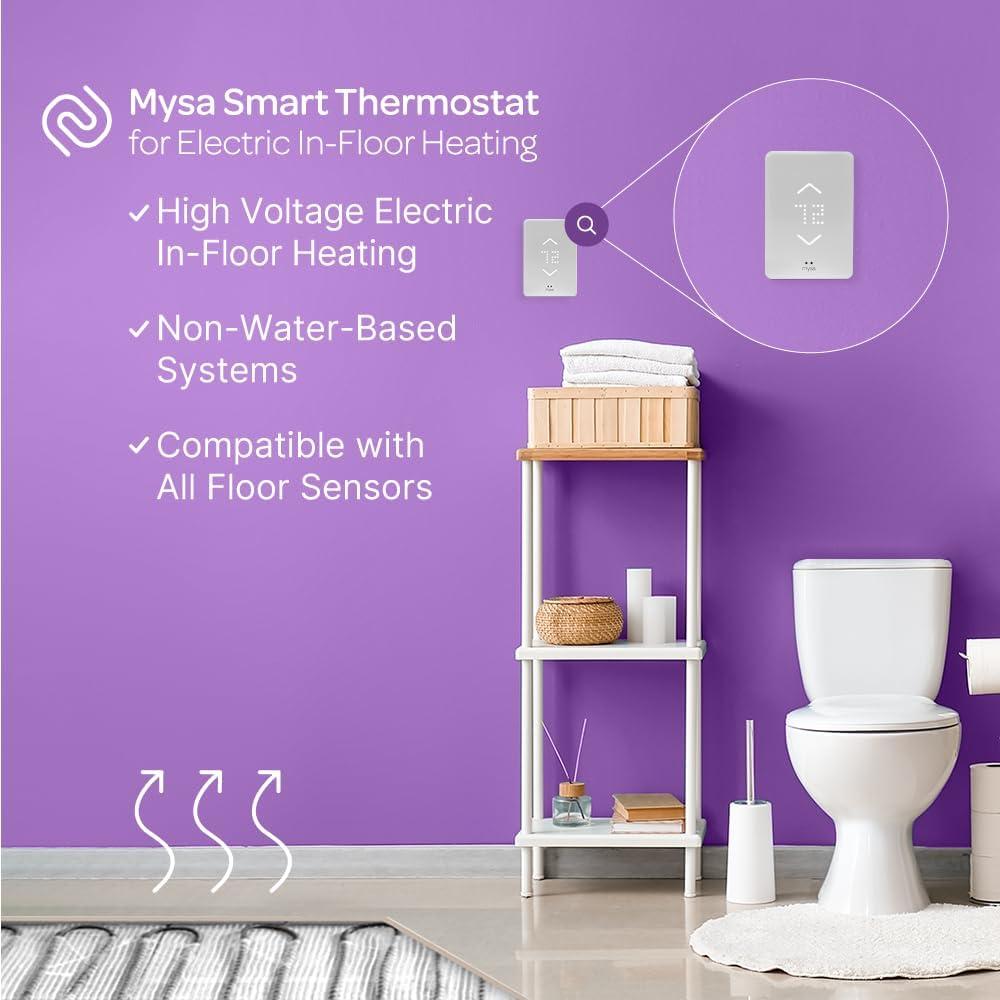 Termostato Inteligente Mysa 240V para Calefacción Eléctrica