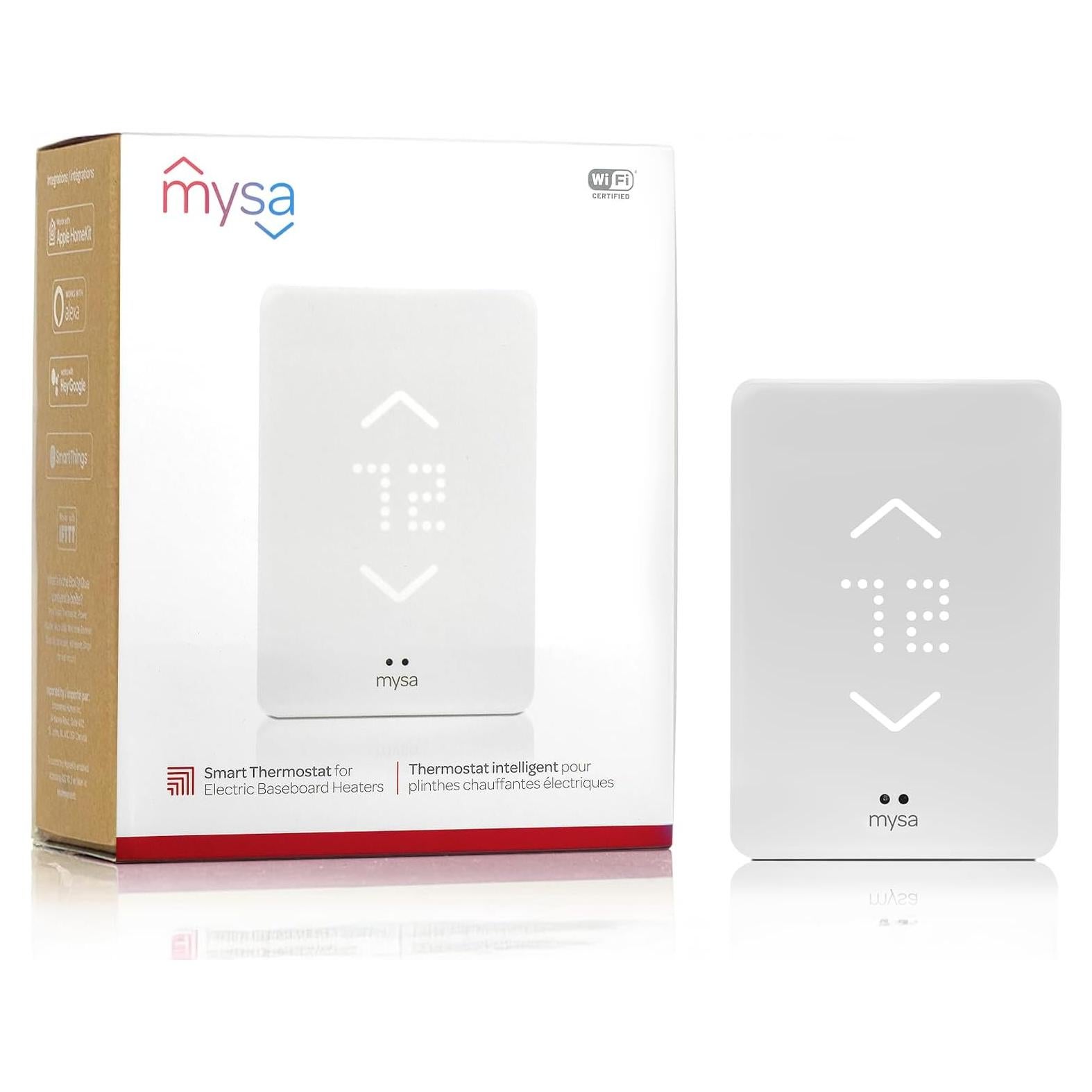 Termostato Inteligente Mysa 240V para Calefacción Eléctrica