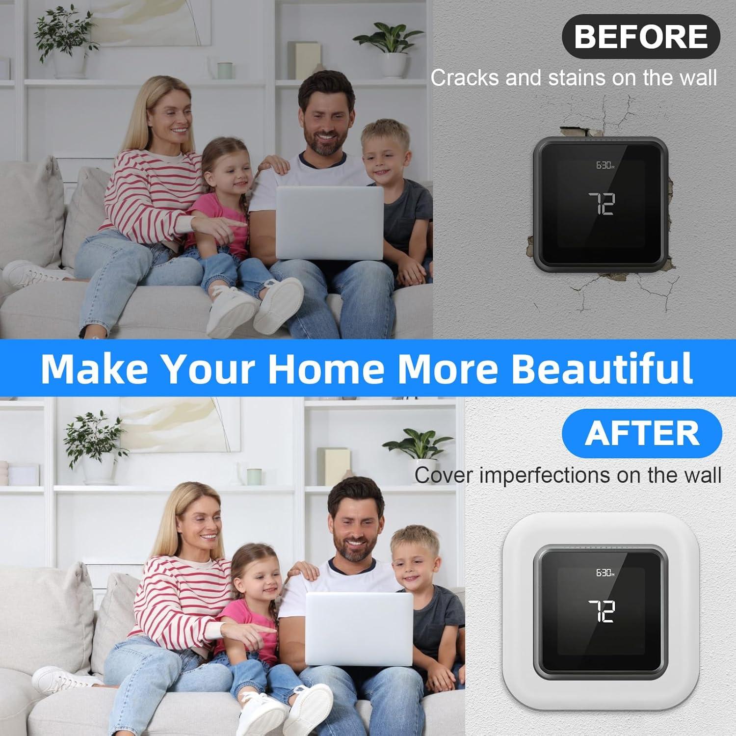 Adaptador de Caja Eléctrica FBULWSEC THP2400A1080 para Termostatos T-Series