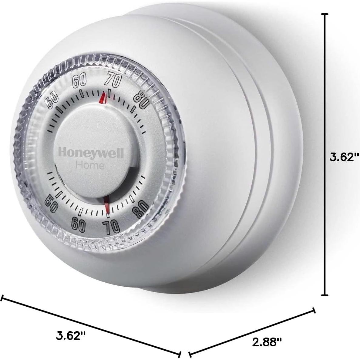 Termostato Manual Honeywell CT87K Redondo Solo Calor