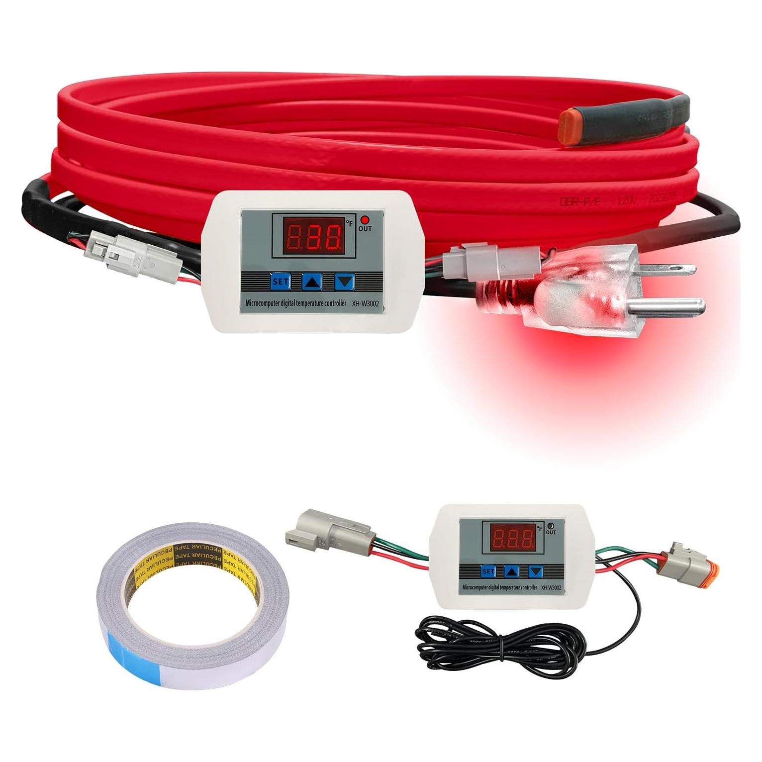 Cinta Térmica OEBLD 6FT para Tuberías de Agua - Protección Congelamiento