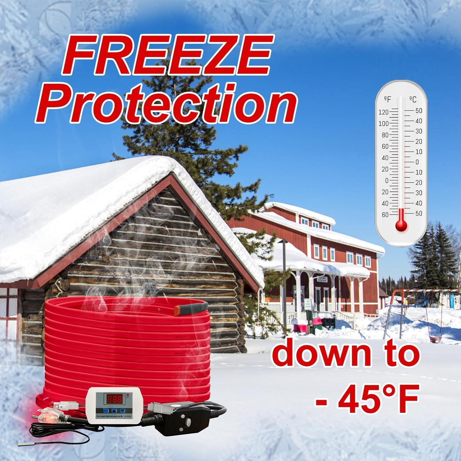 Cinta Térmica OEBLD 6FT para Tuberías de Agua - Protección Congelamiento