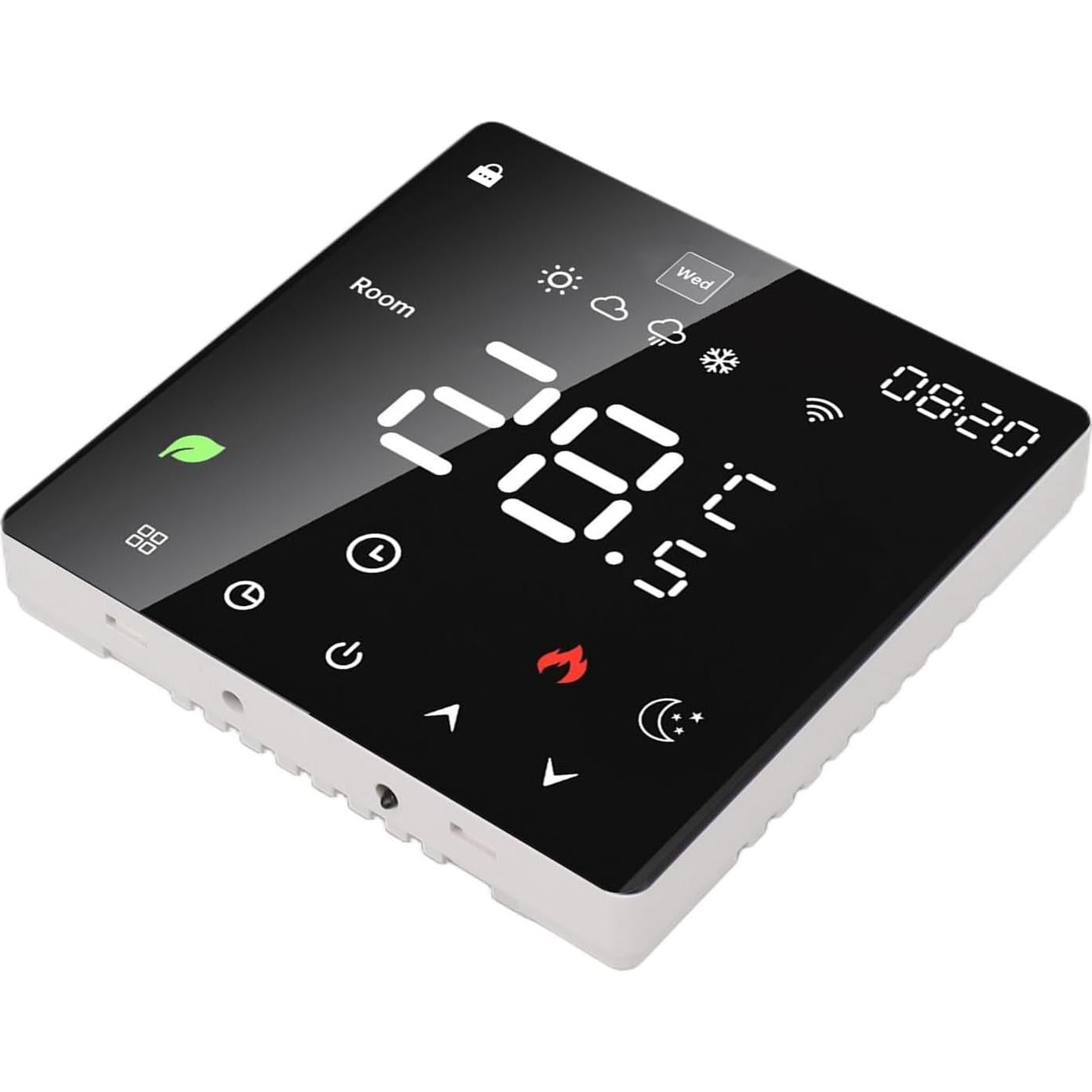 Termostato Inteligente Cryfokt 16A LCD Táctil Programable