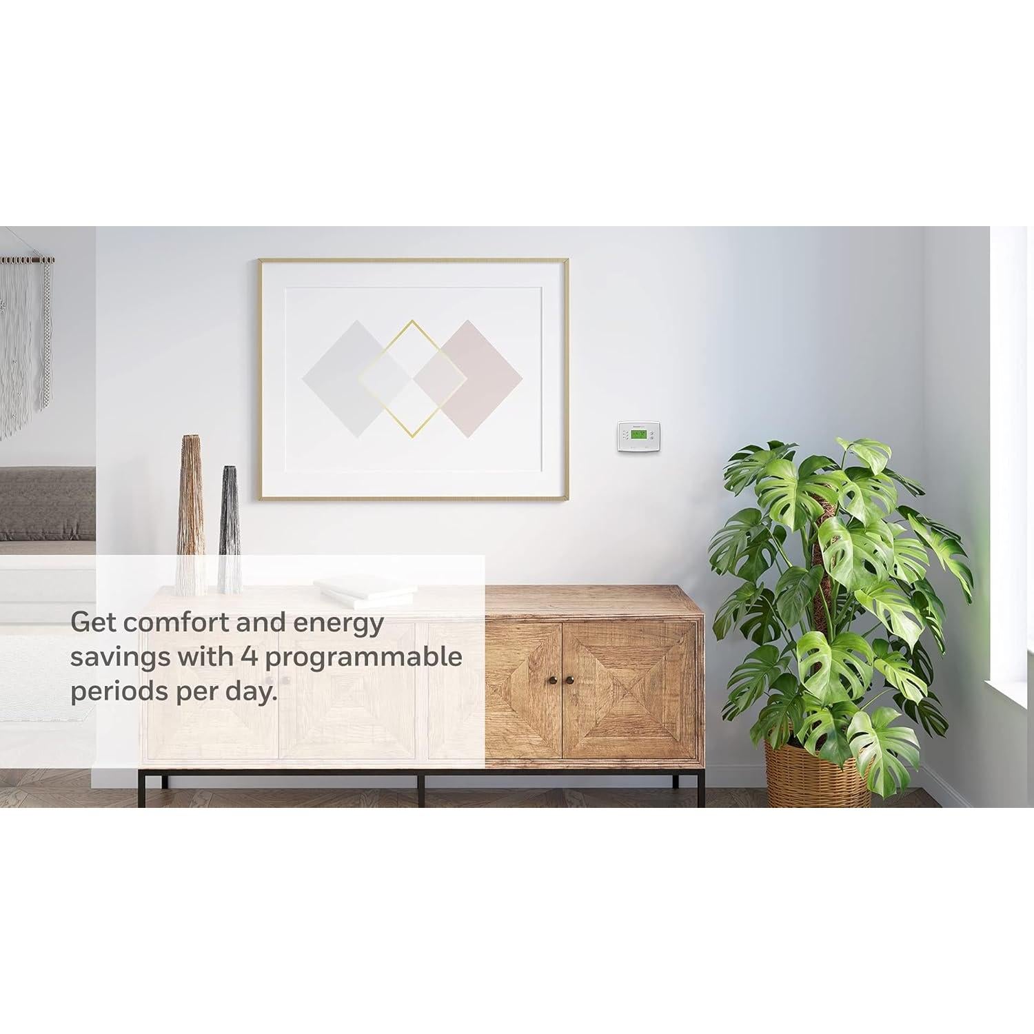 Termostato Programable Honeywell RTH2510B1018 7 Días