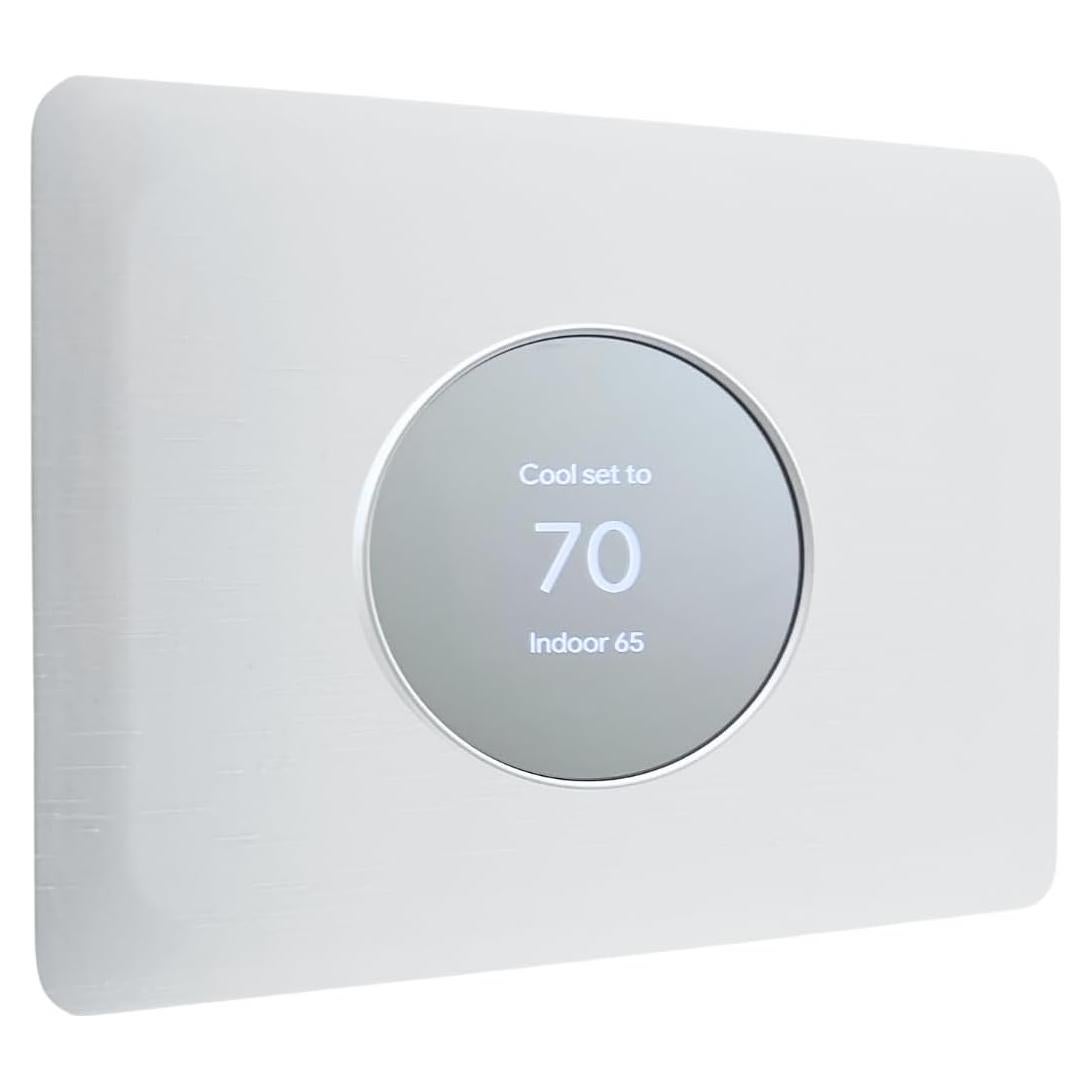 Placa de Pared Rectangular Adorna Uno para Termostato Google Nest 2020