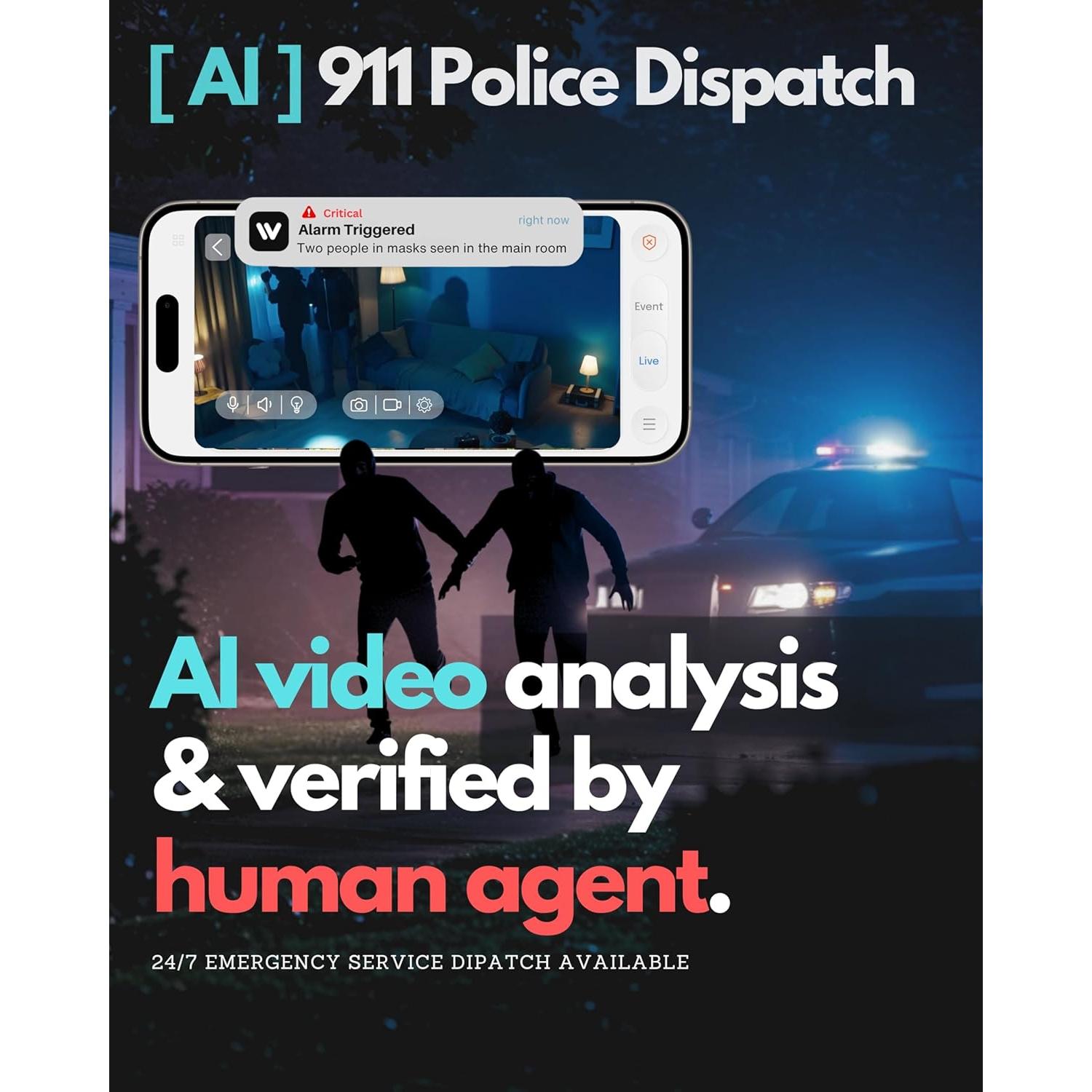 Cámara de Seguridad Interior Recmoment HL-10 2K WiFi AI