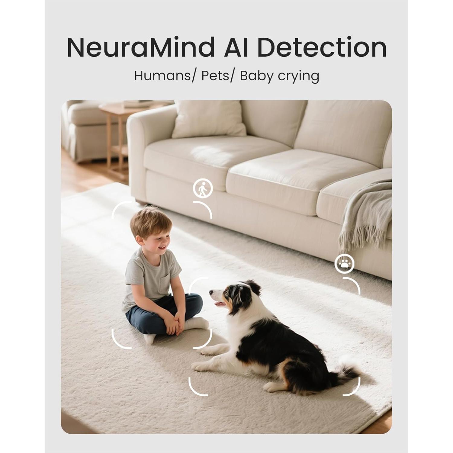 Cámara de Seguridad Interior Youkey P310 2.5K WiFi 6 con IA