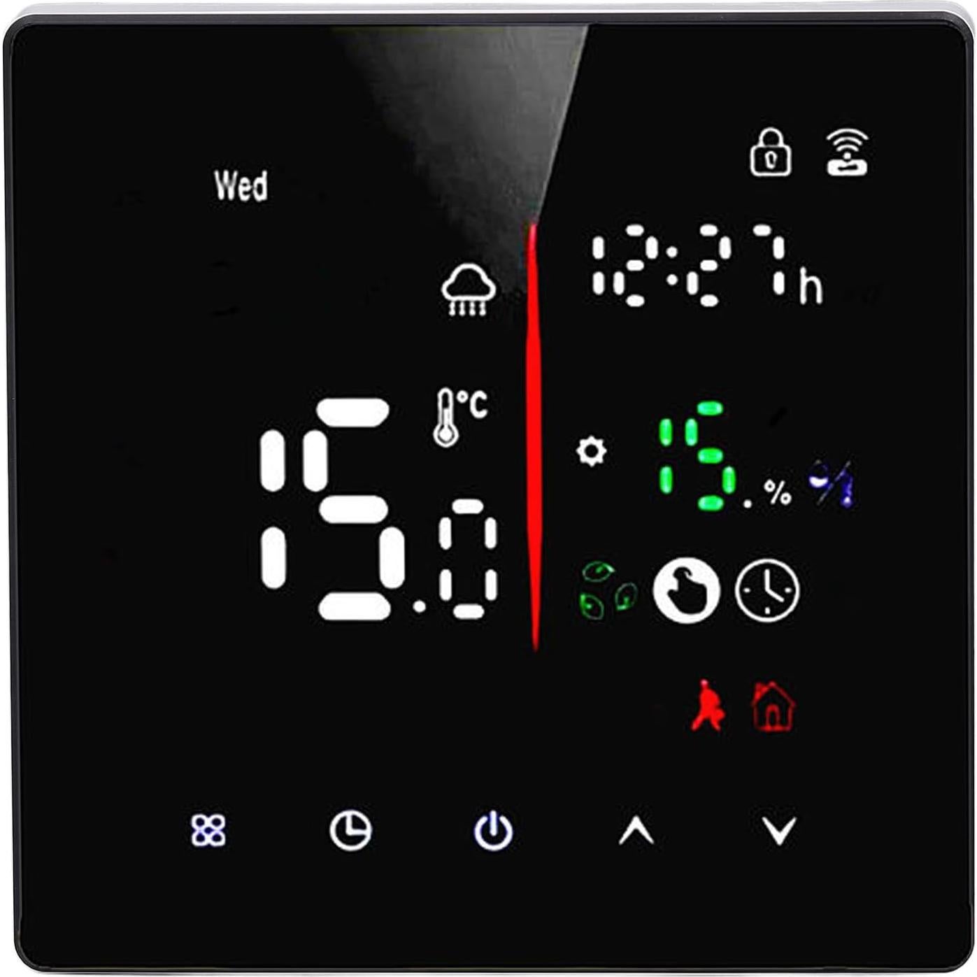 Termostato Digital Inteligente Genérico 240V Control APP LED