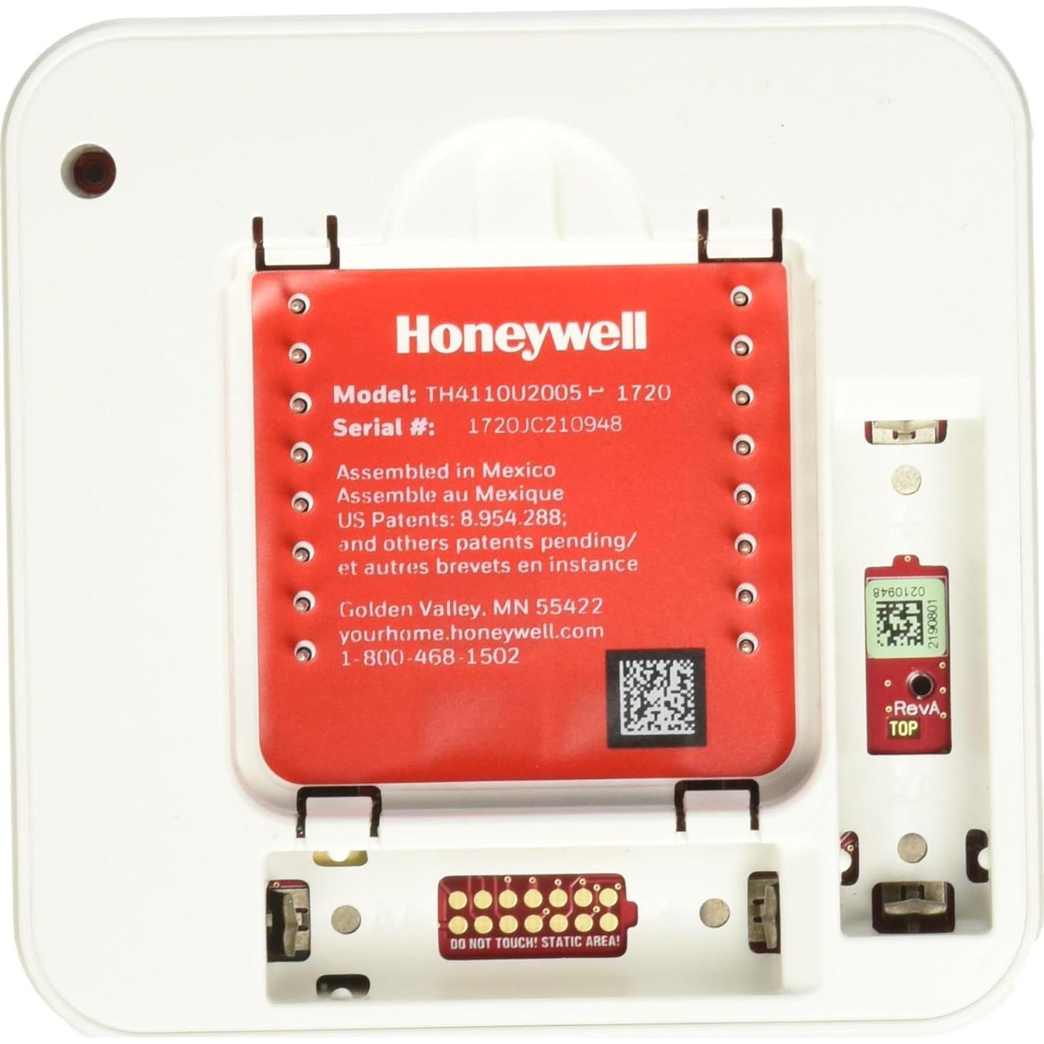 Termostato Programable Honeywell T4 Pro TH4110U2005, Blanco