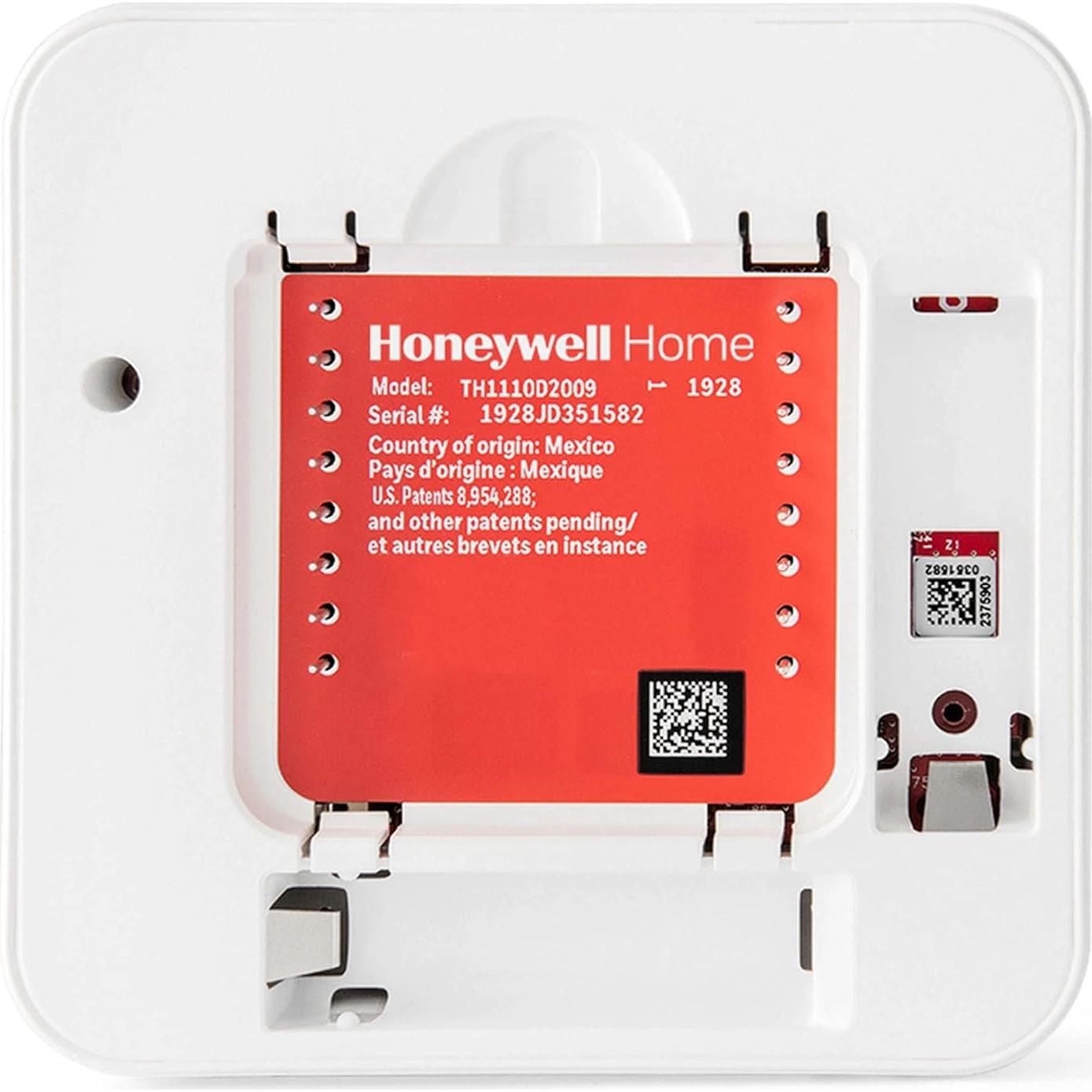 Termostato Digital Honeywell T1 Pro 24VAC 1H/1C Blanco
