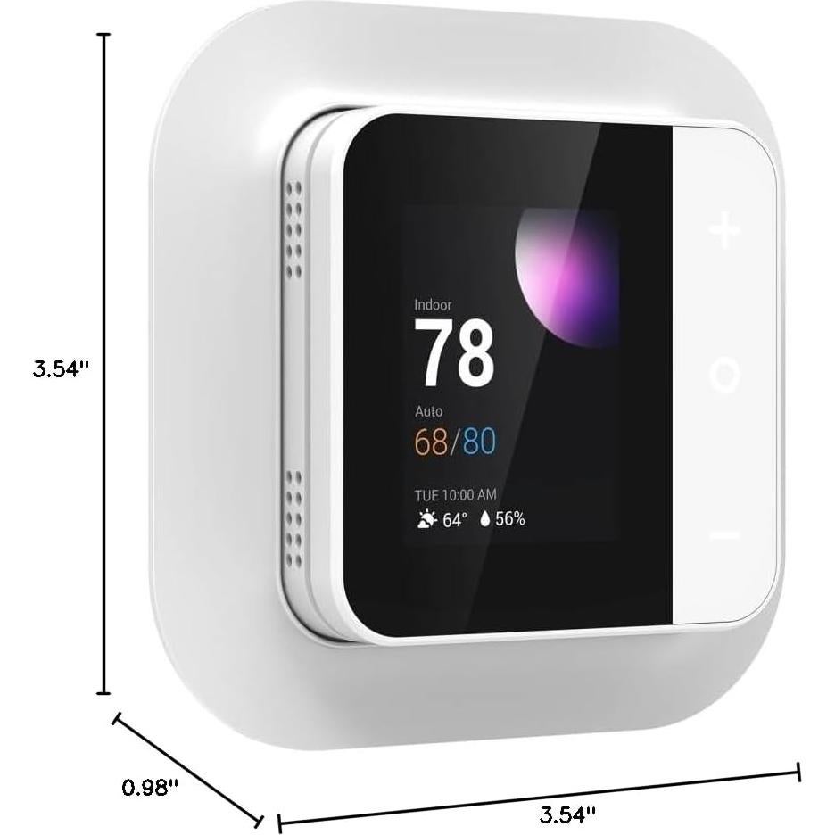 Termostato Inteligente Wi-Fi Vine TJ-560 Pantalla Táctil 10.16 cm