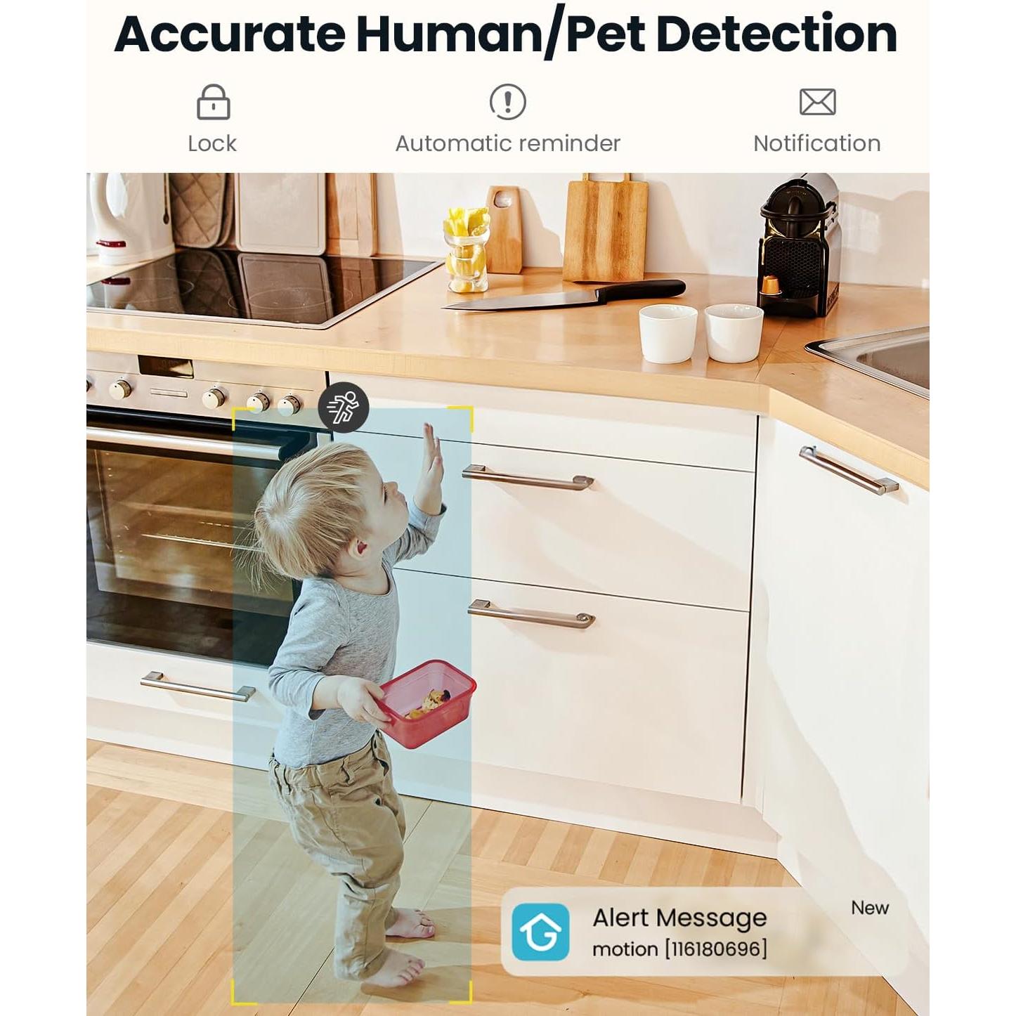 Cámara de Seguridad Interior ieGeek 2K 3MP WiFi con Alexa