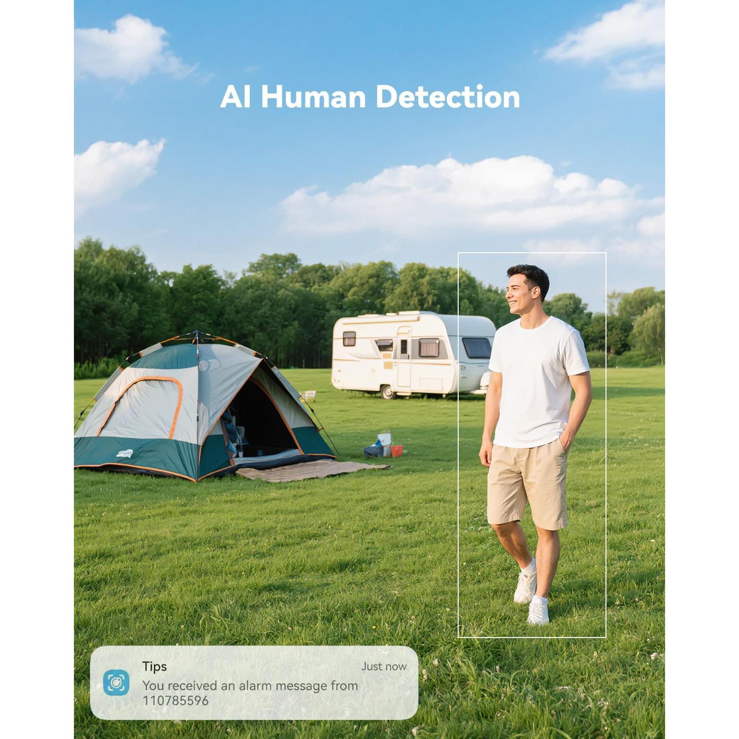 Cámara de Seguridad Inalámbrica COCOCAM 4G 2K Portátil IP66