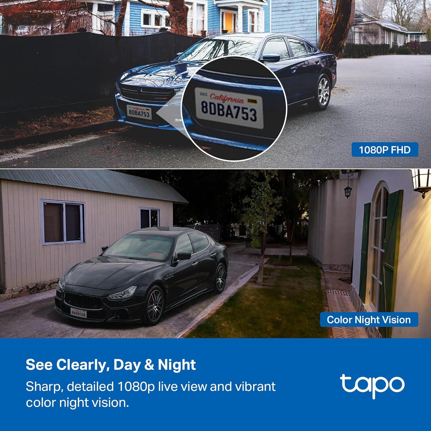 Cámara de Seguridad Inalámbrica Tapo C400 1080P Batería 180 Días