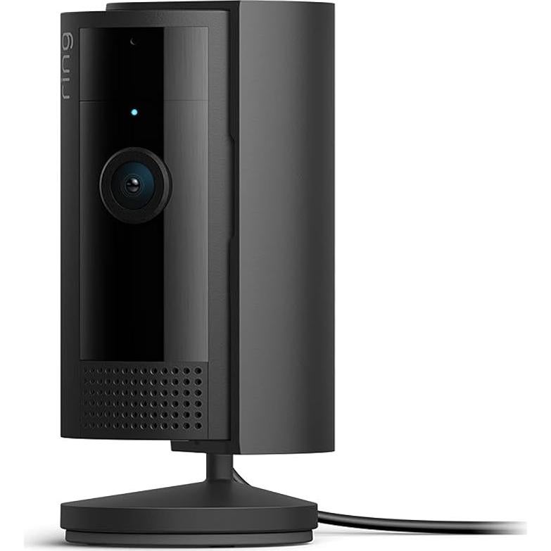Like-New Ring Indoor Cam (newest model) — Home or business security in 1080p HD video, Black