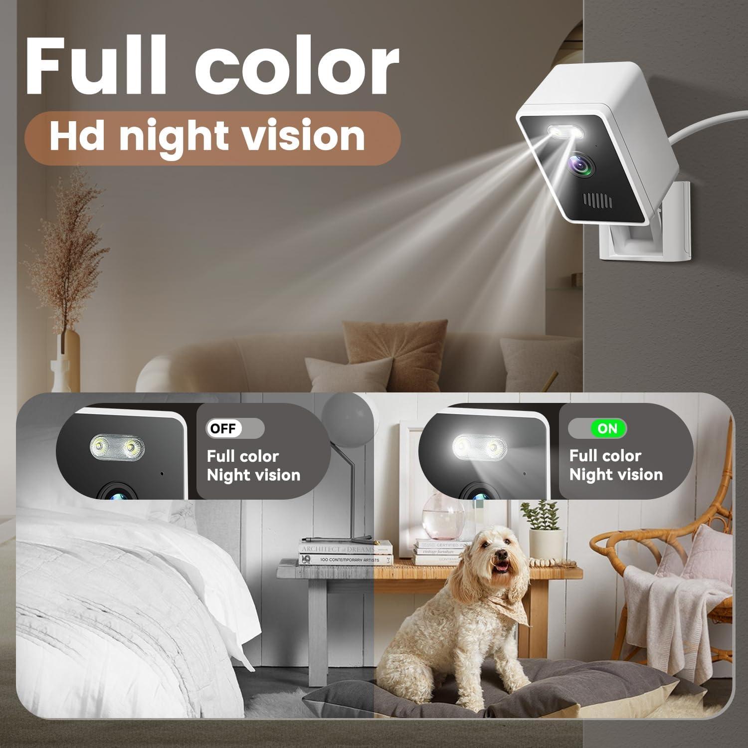 Cámara de Seguridad Interior Runofast ZY-205W1B 1080P WiFi